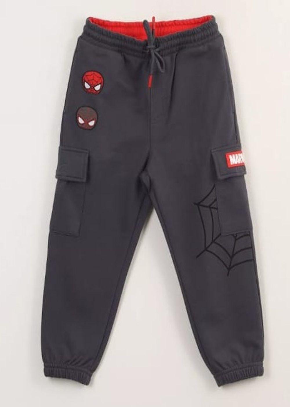 Pantalon de buzo talla 4 diseño Spiderman estilo cargo-0