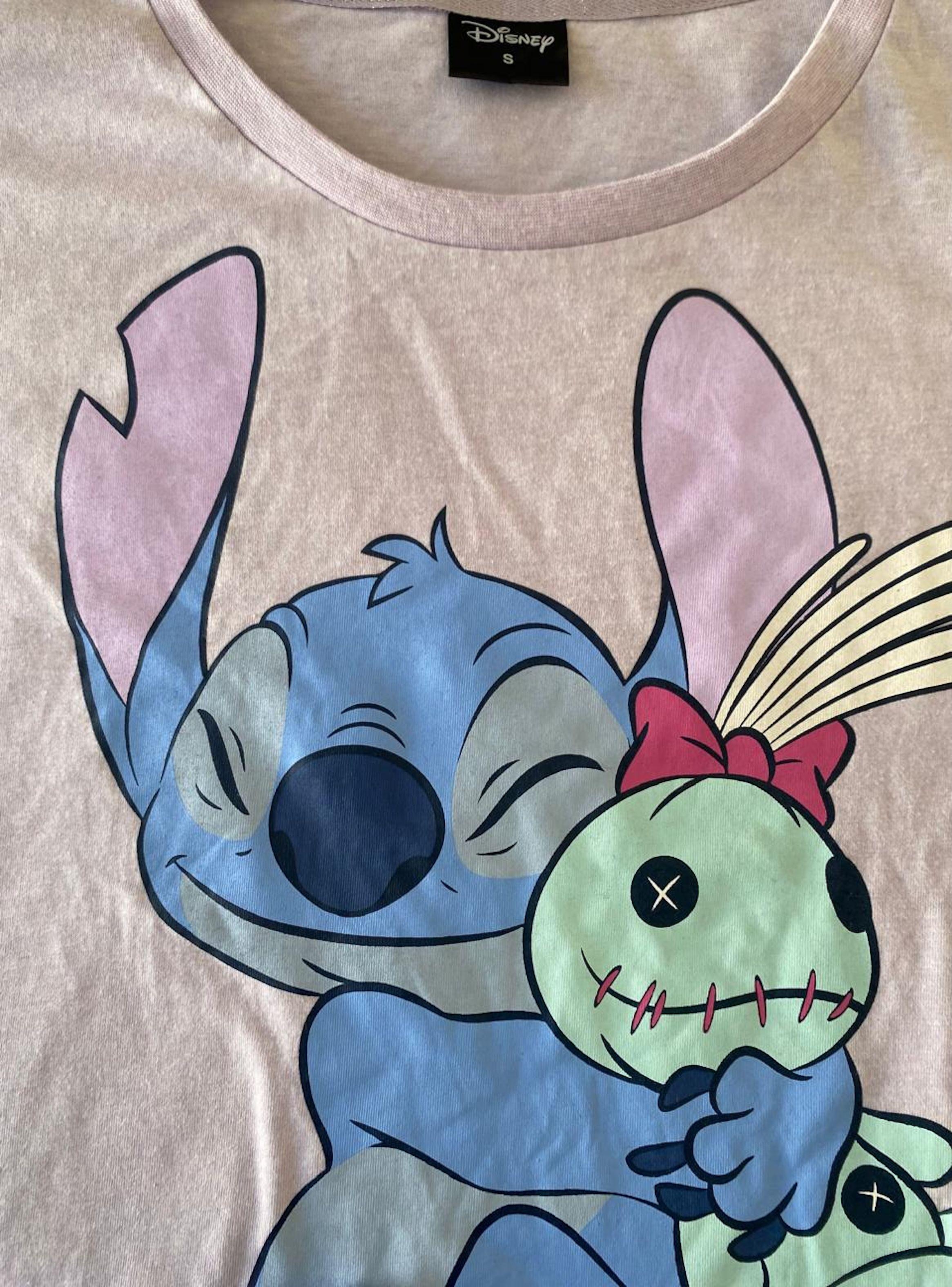 Pijama de mujer talla S diseño Stitch-2