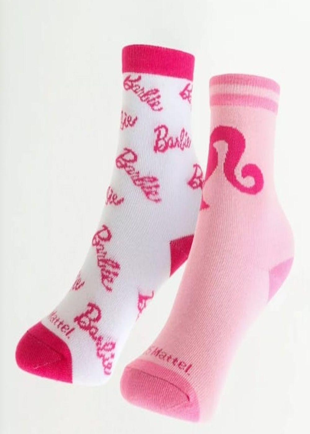 Calcetines Barbie Numero 23/26 2 pares-2