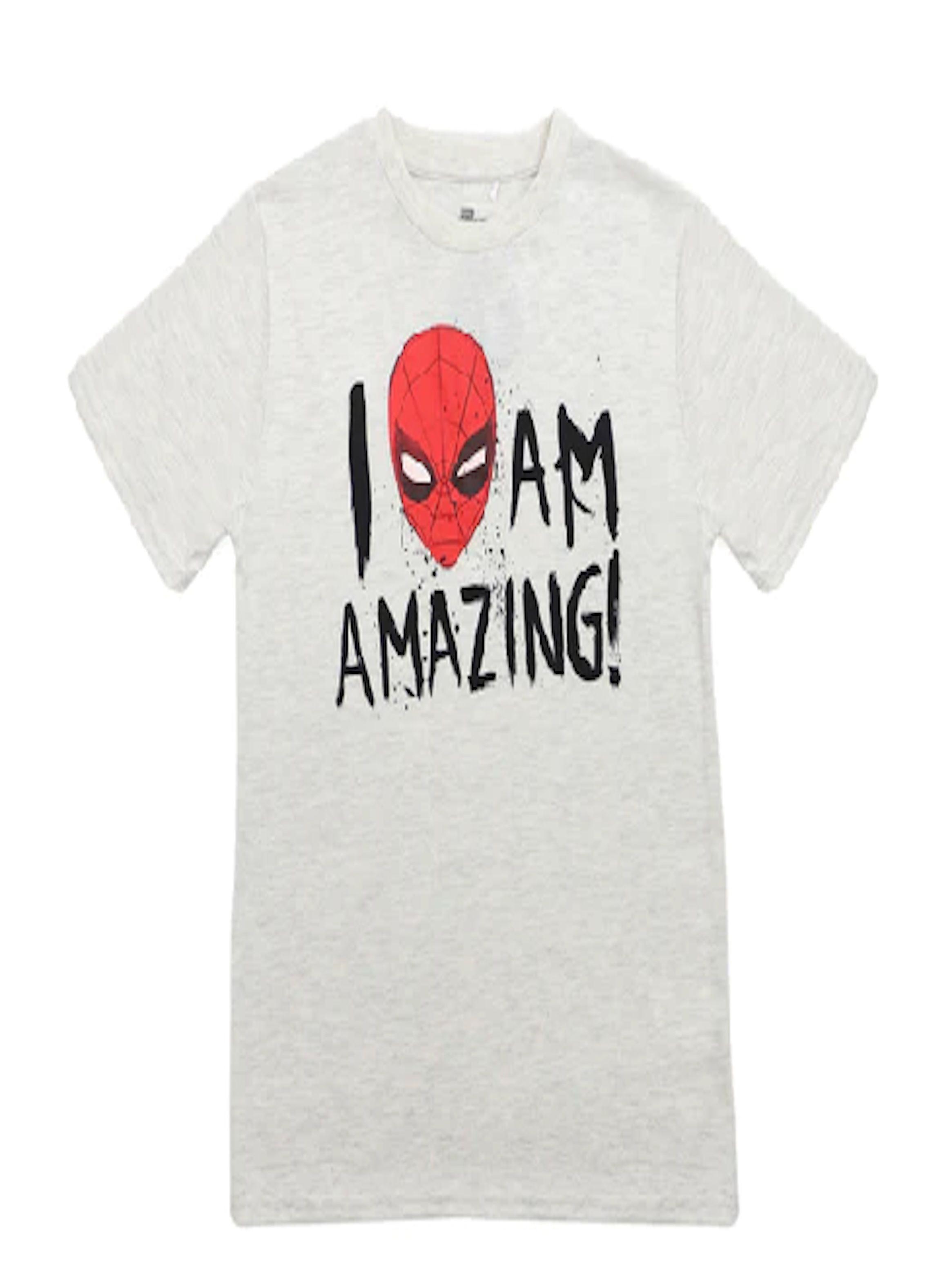 Polera Talla 14 diseño Spiderman-0