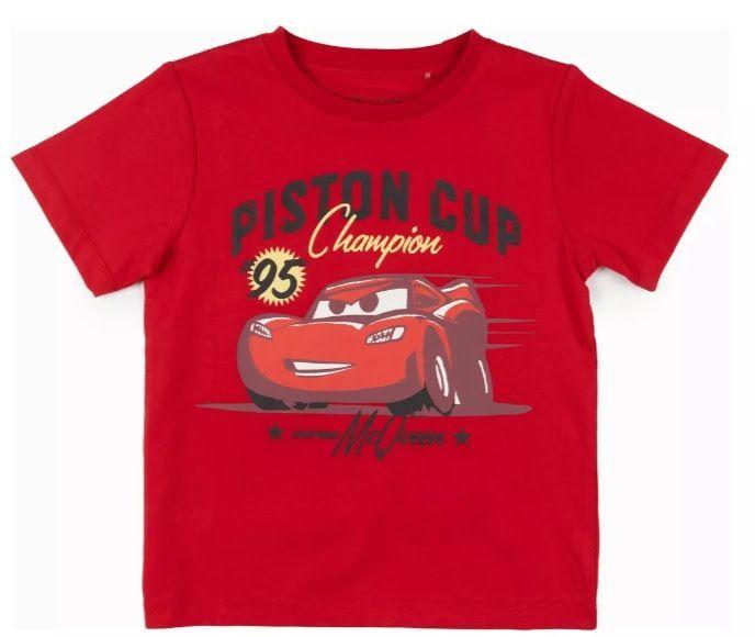 Polera Cars Rayo McQueen Talla 3-0