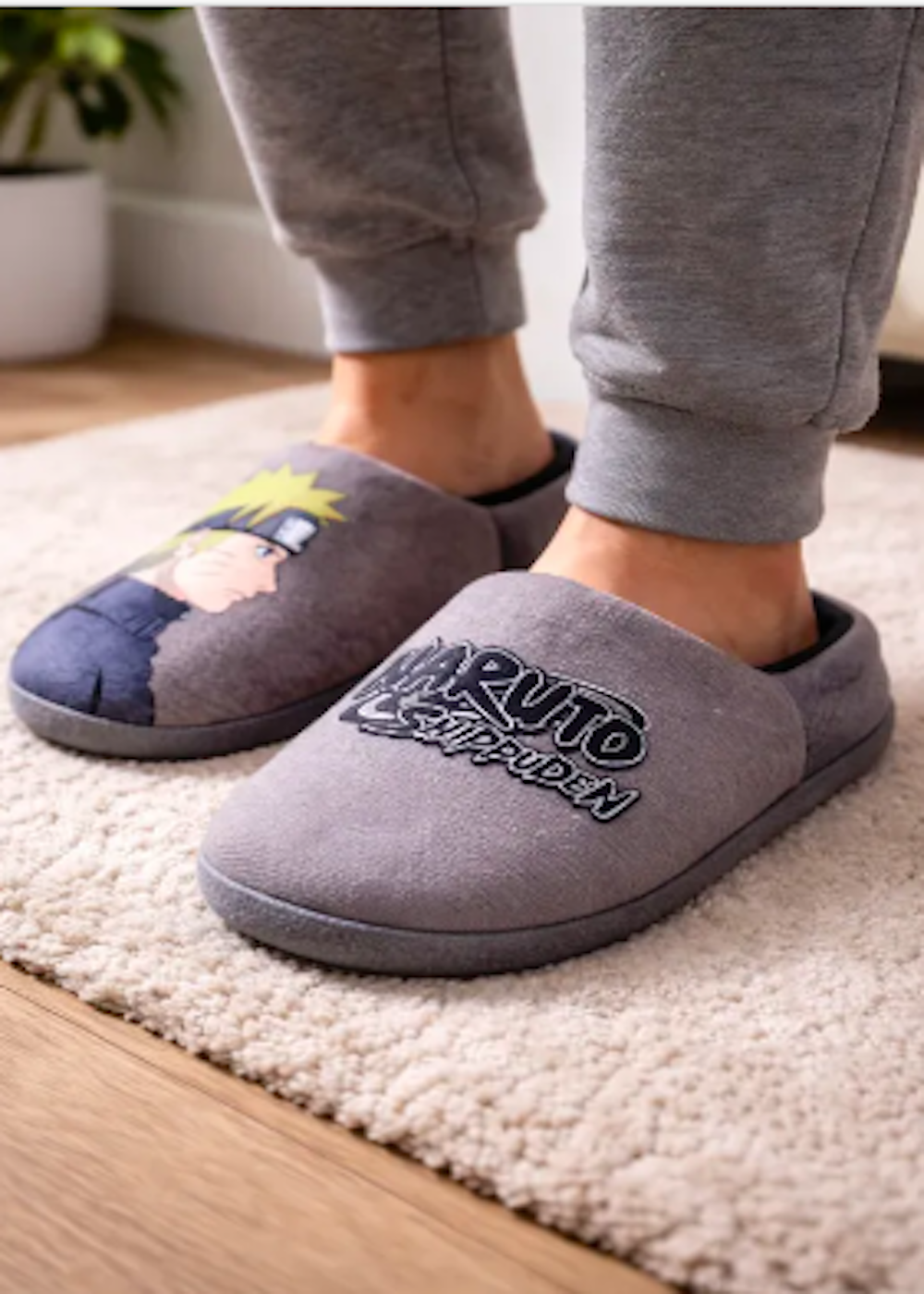 Pantufla Naruto Numero 41 42 Mide 27cms-0