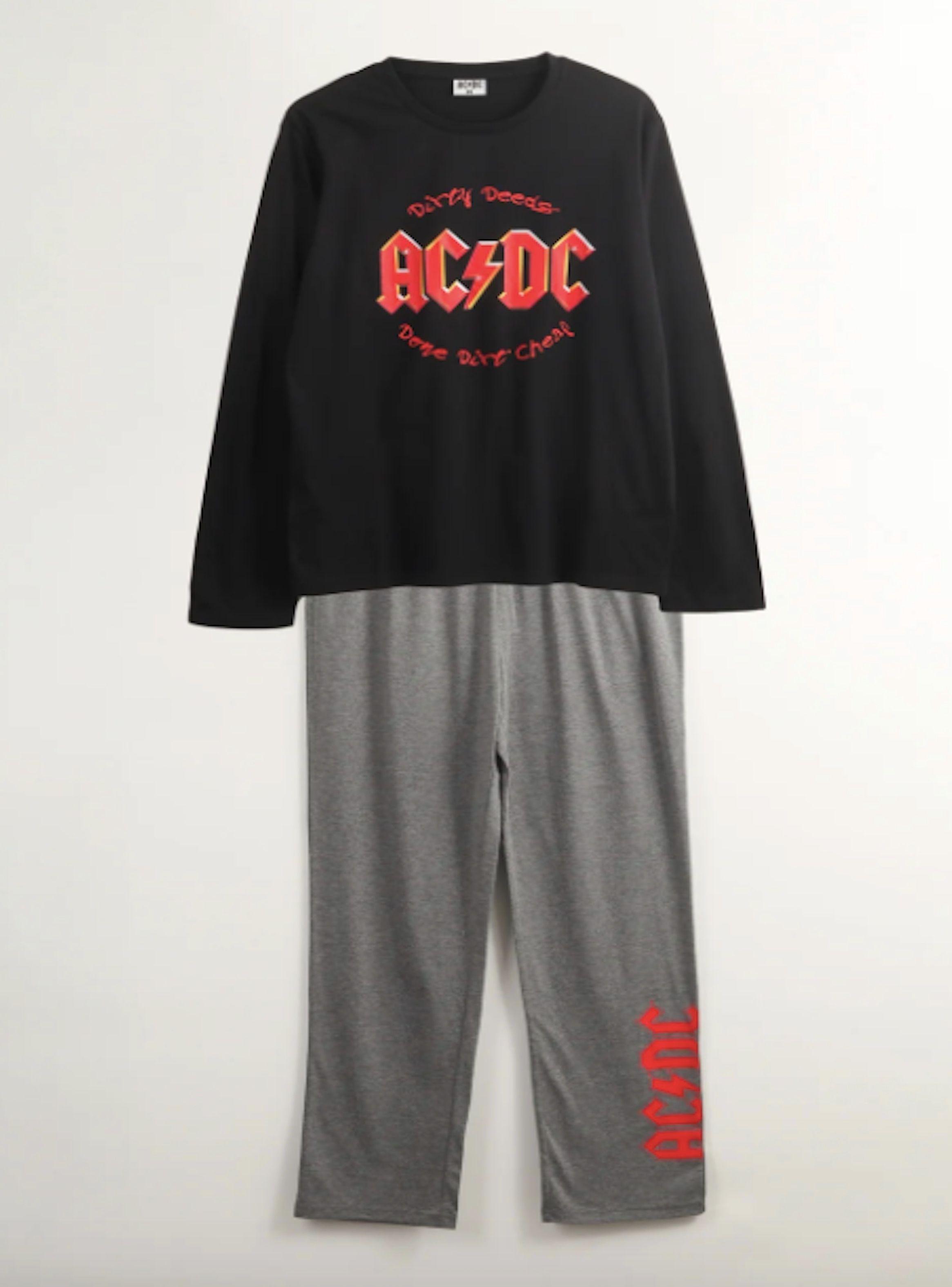 Pijama de hombre diseño AC/DC diferentes tallas-0