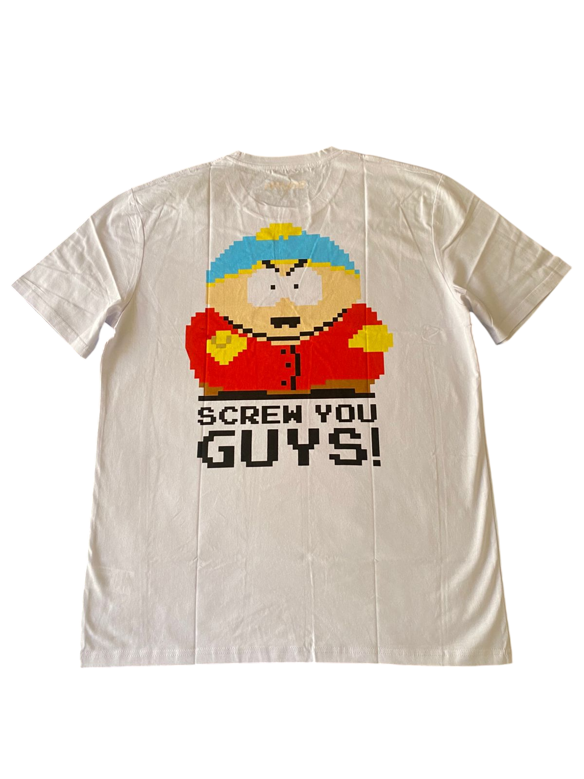 Polera South Park Talla M color Blanco con dise o en el frente y espalda-2