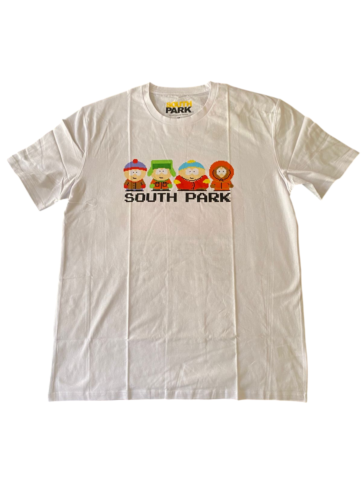 Polera South Park Talla M color Blanco con dise o en el frente y espalda-3