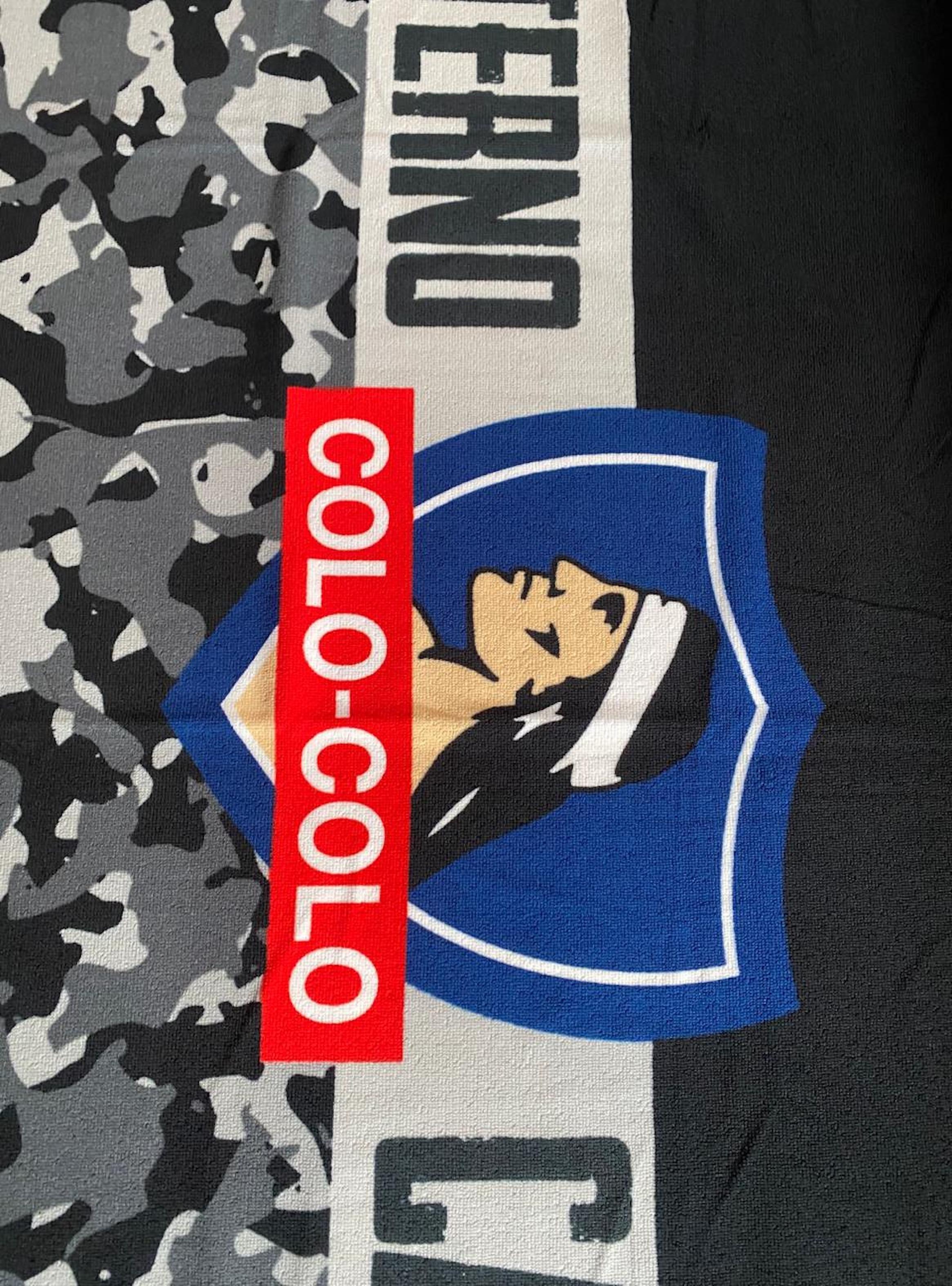 Toalla de playa 100% microfibra diseño Colo Colo-2