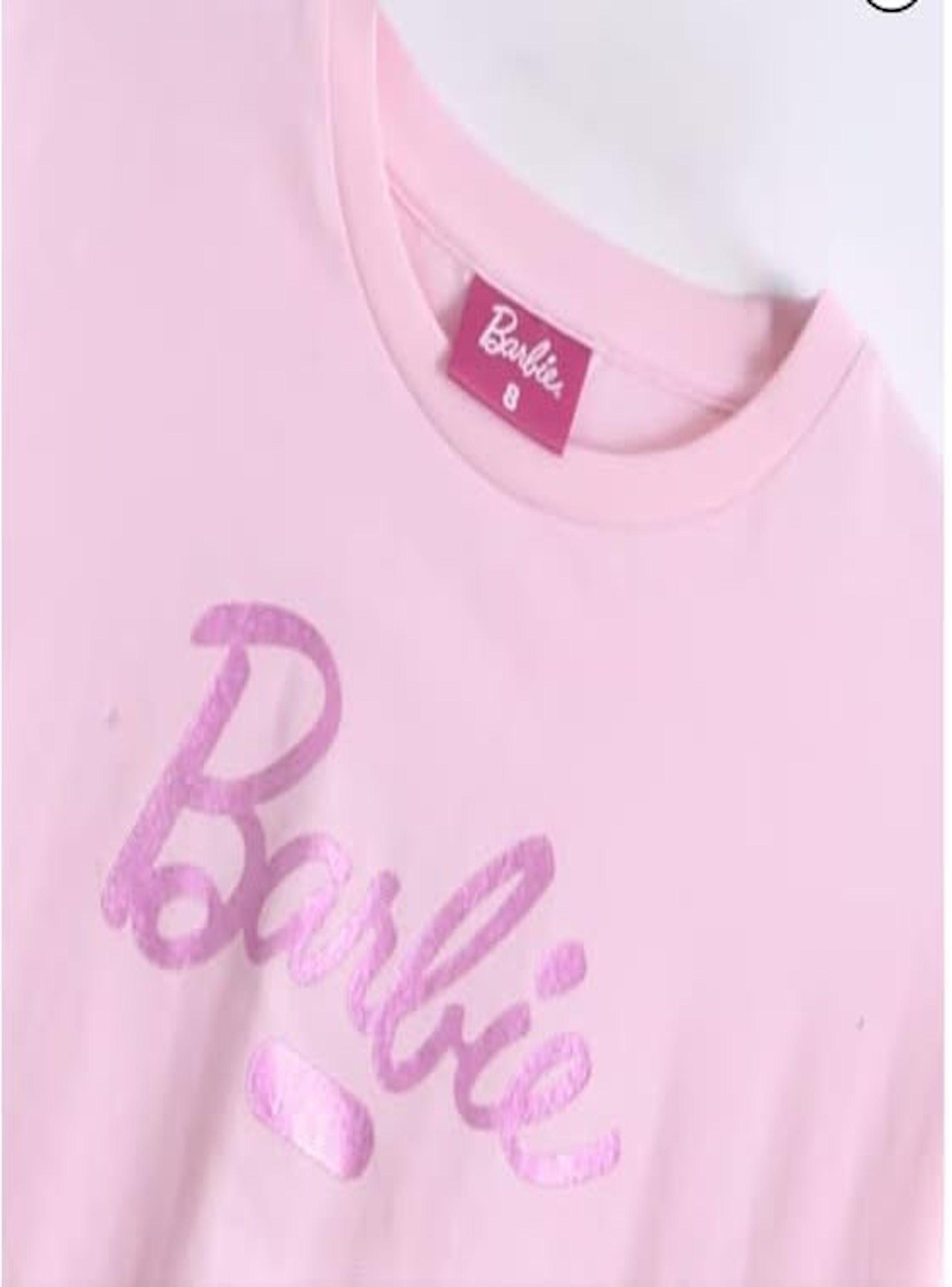 Polera Barbie talla 6 manga larga-2