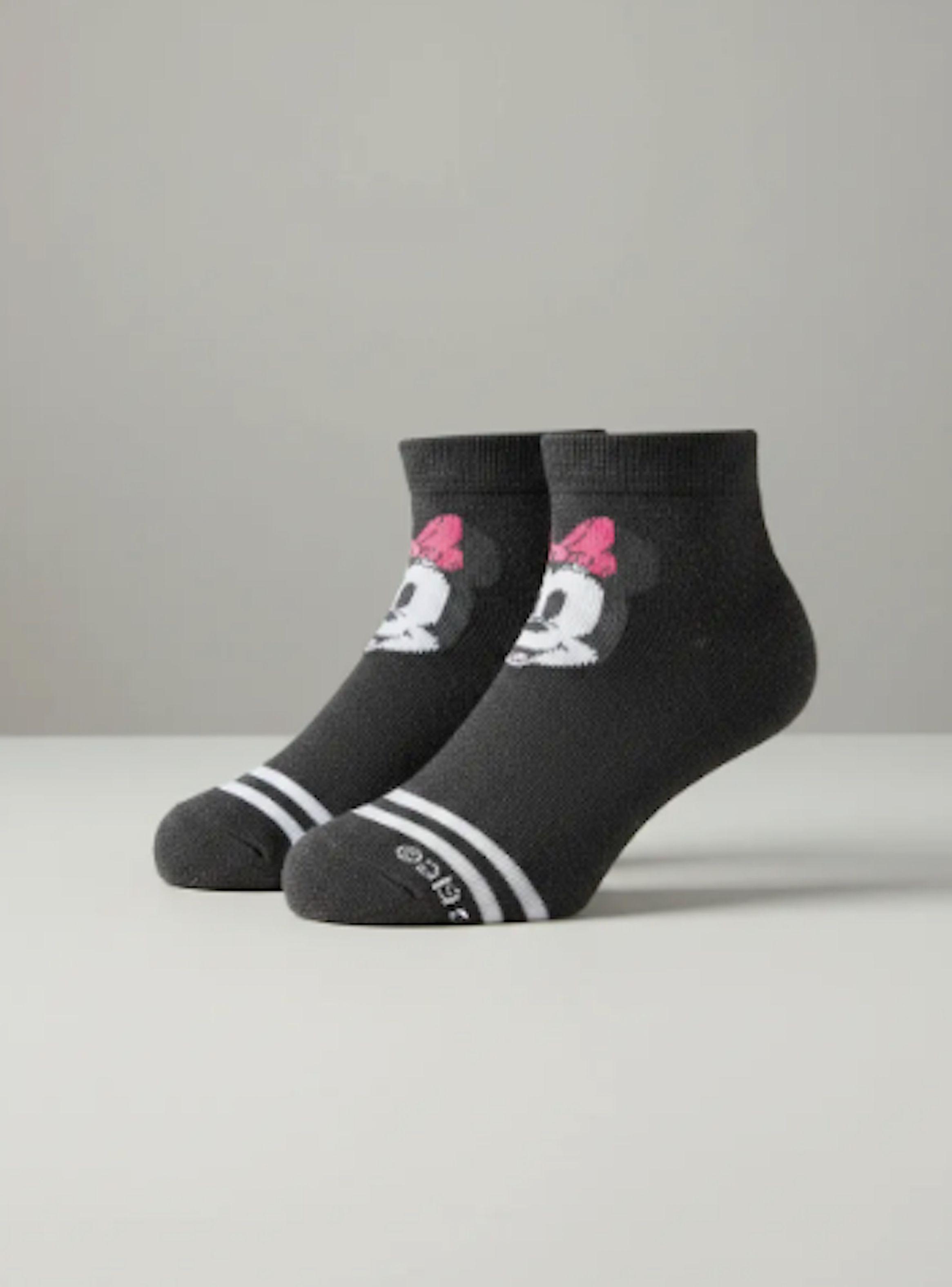 Calcetines Minnie y Mickey 2 pares tamano standard adulto-4