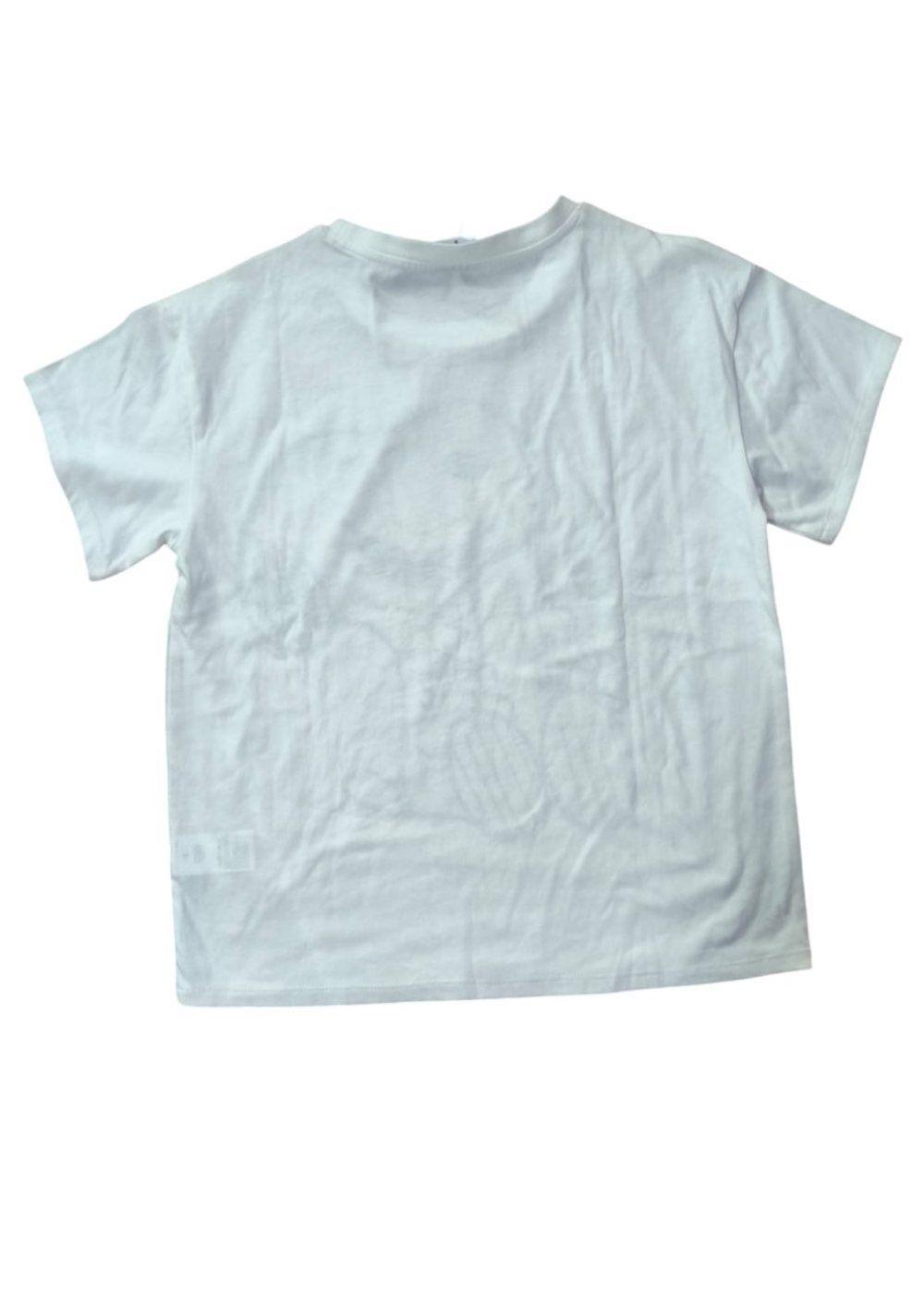 Polera Snoopy Talla S Crop top over size-2