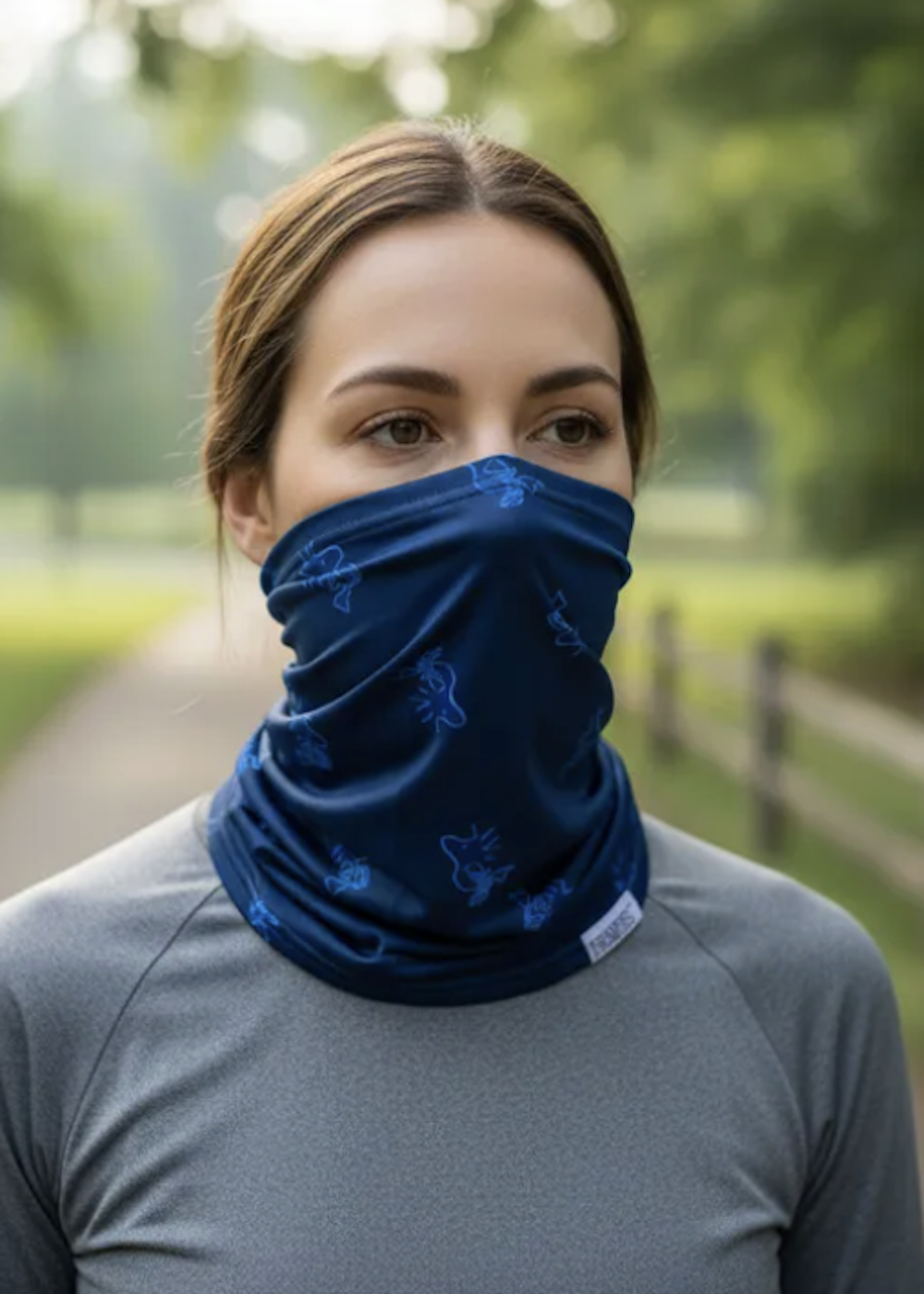 Bandana cuello Deportivo diseño Woodstock Snoopy-2