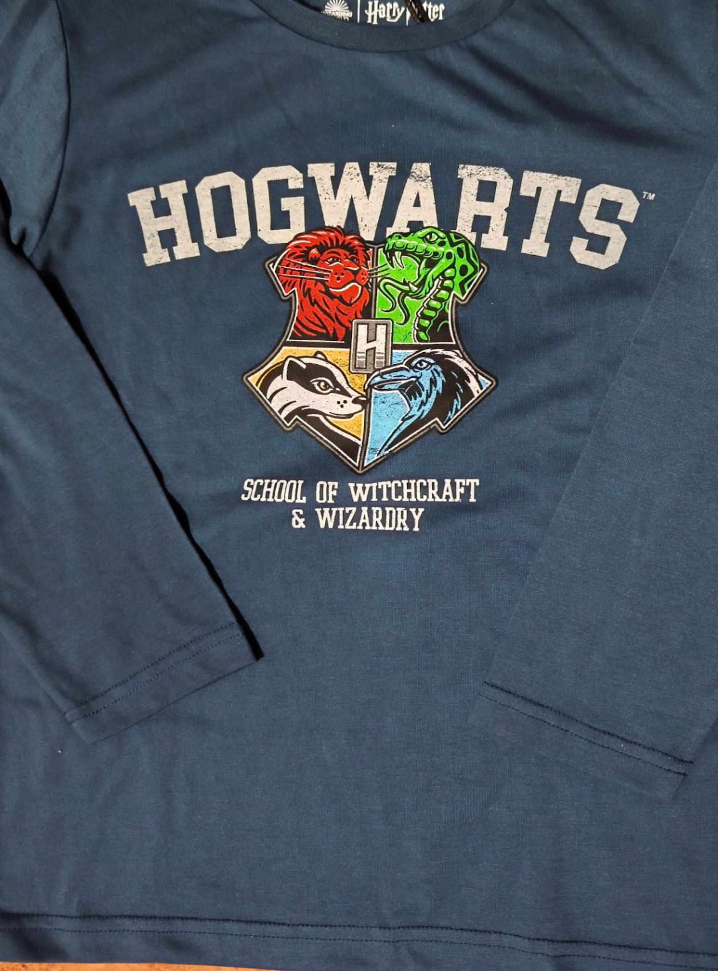 Polera manga larga talla 8 diseño Hogwarts Harry Potter-2
