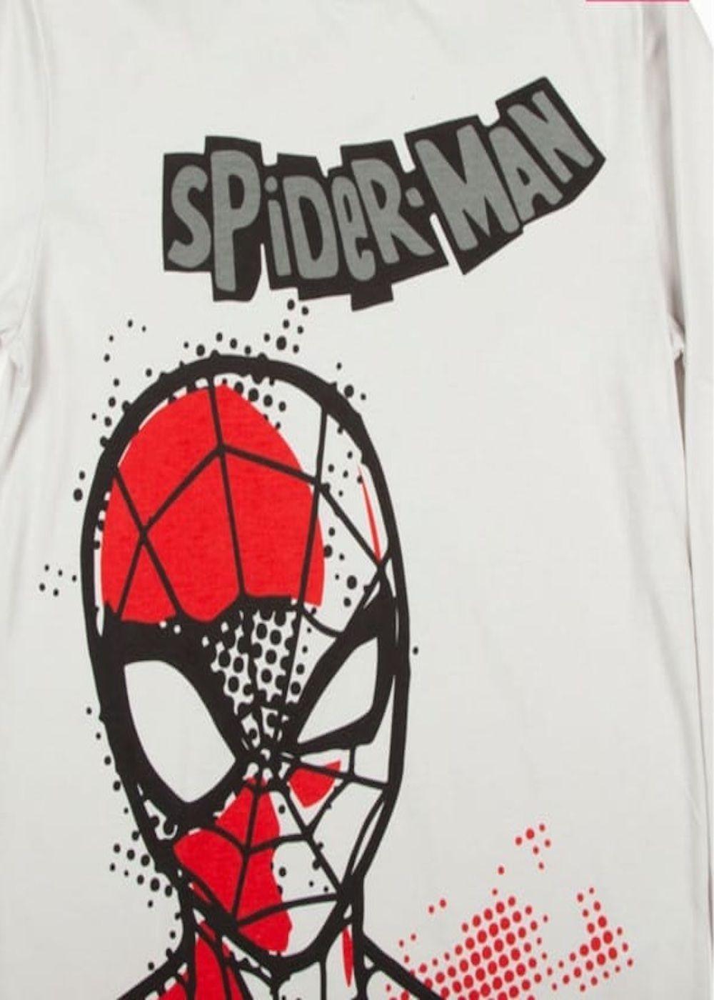 Polera Spiderman tallas 12, 14 y 16 manga larga-3