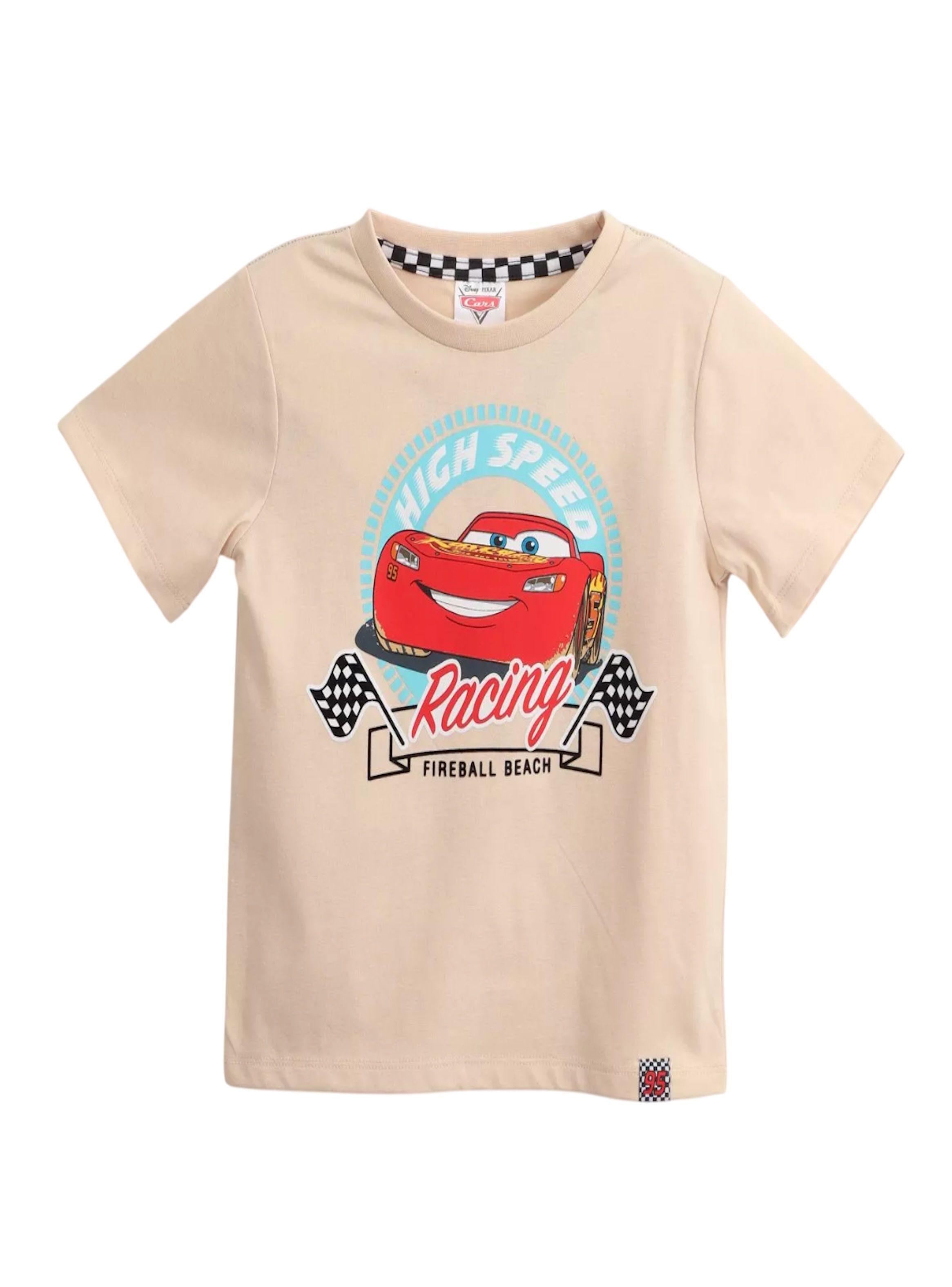 Polera de niña talla 3 diseño Cars Disney-0