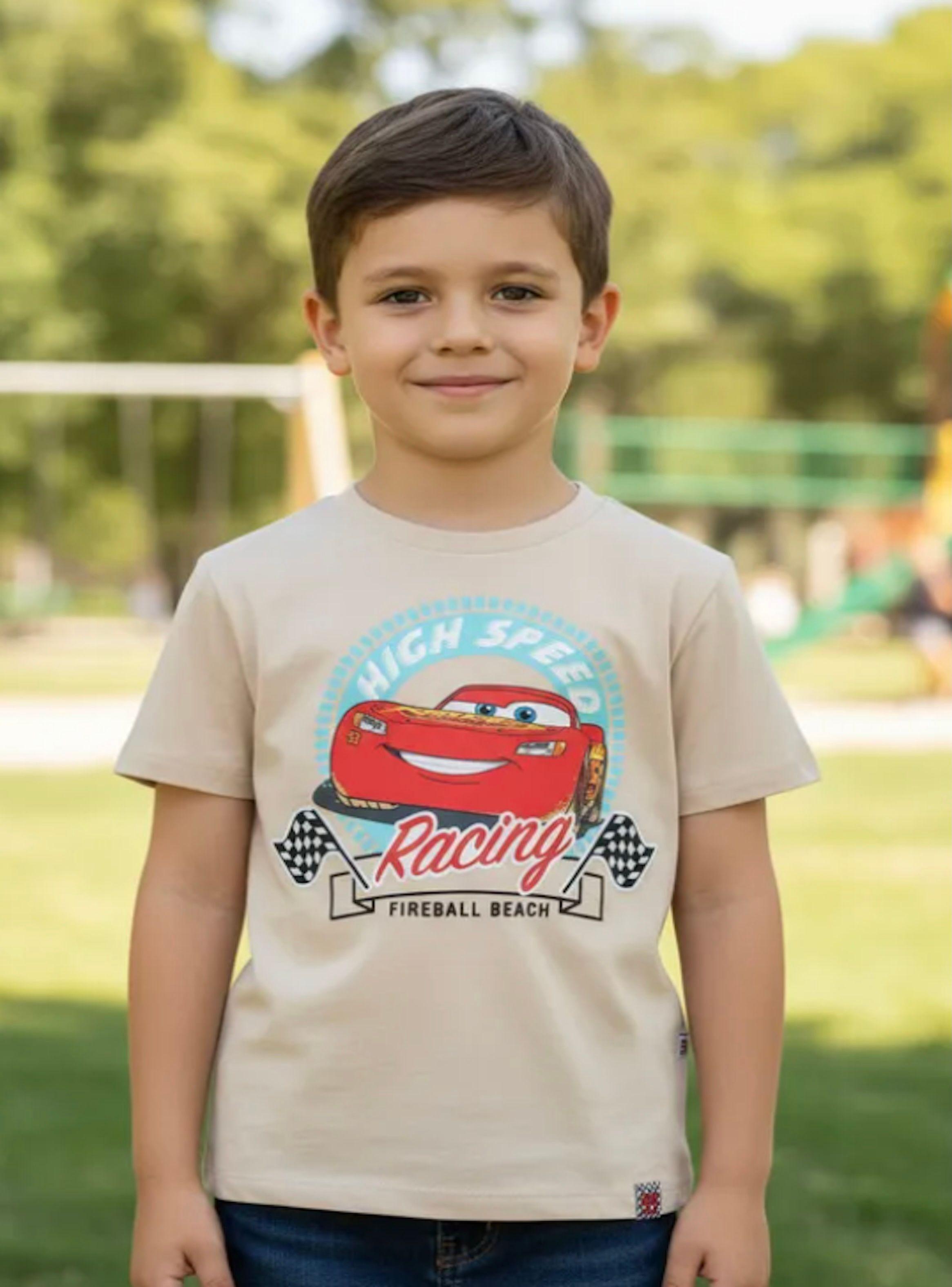 Polera de niña talla 3 diseño Cars Disney-3