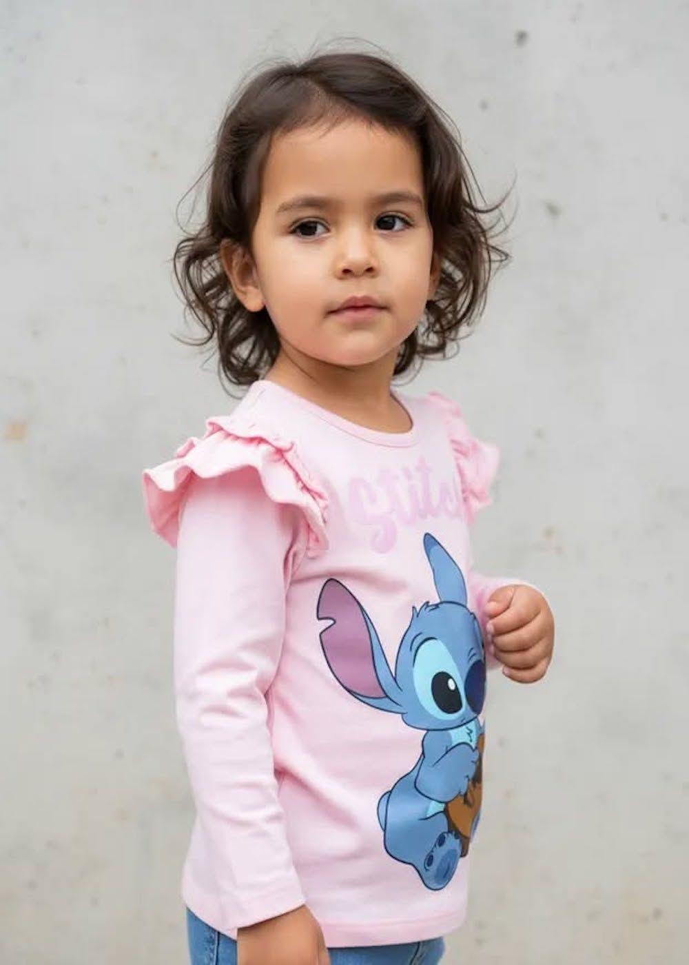 Polera Stitch manga larga talla 3-0