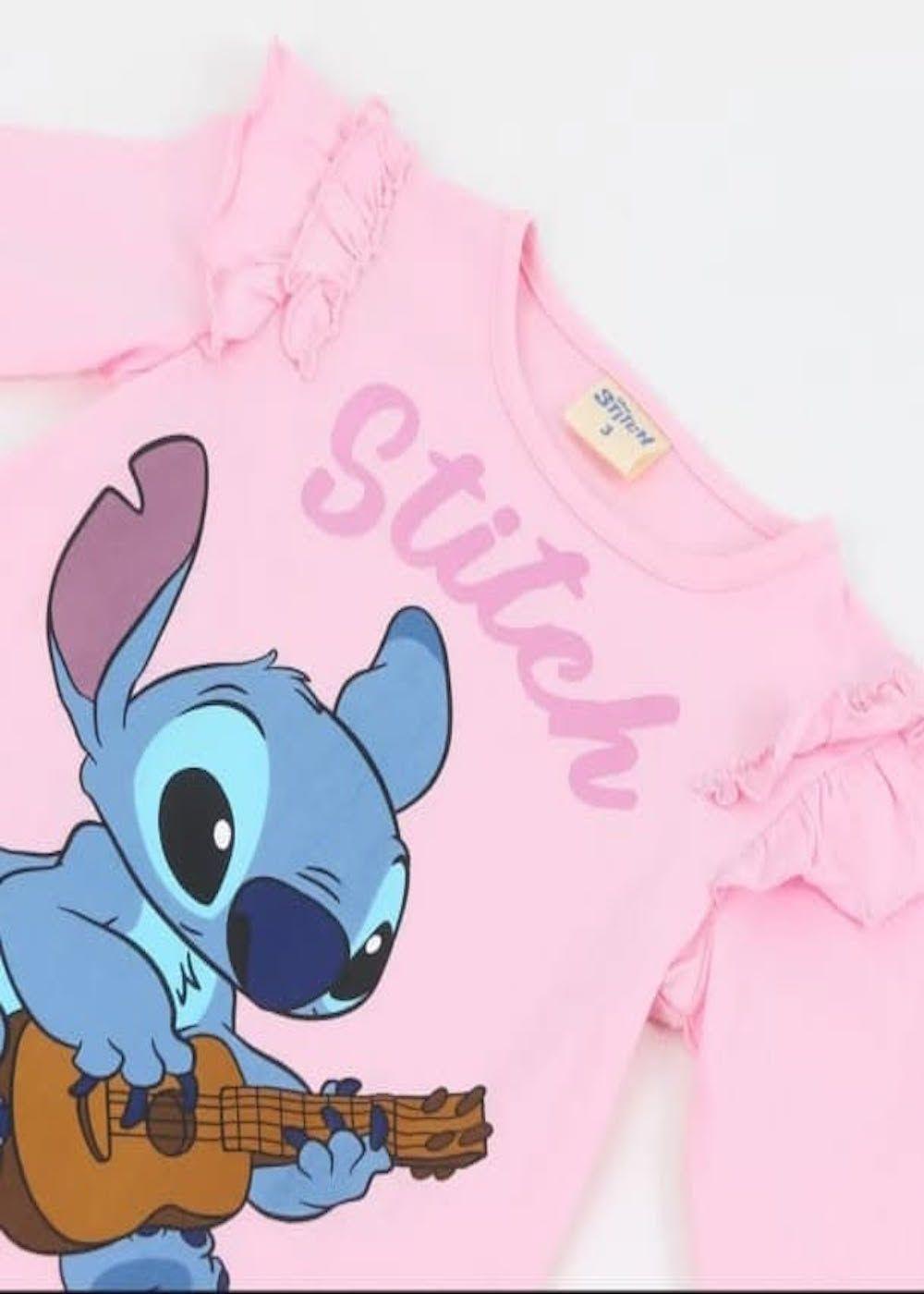 Polera Stitch manga larga talla 3-2