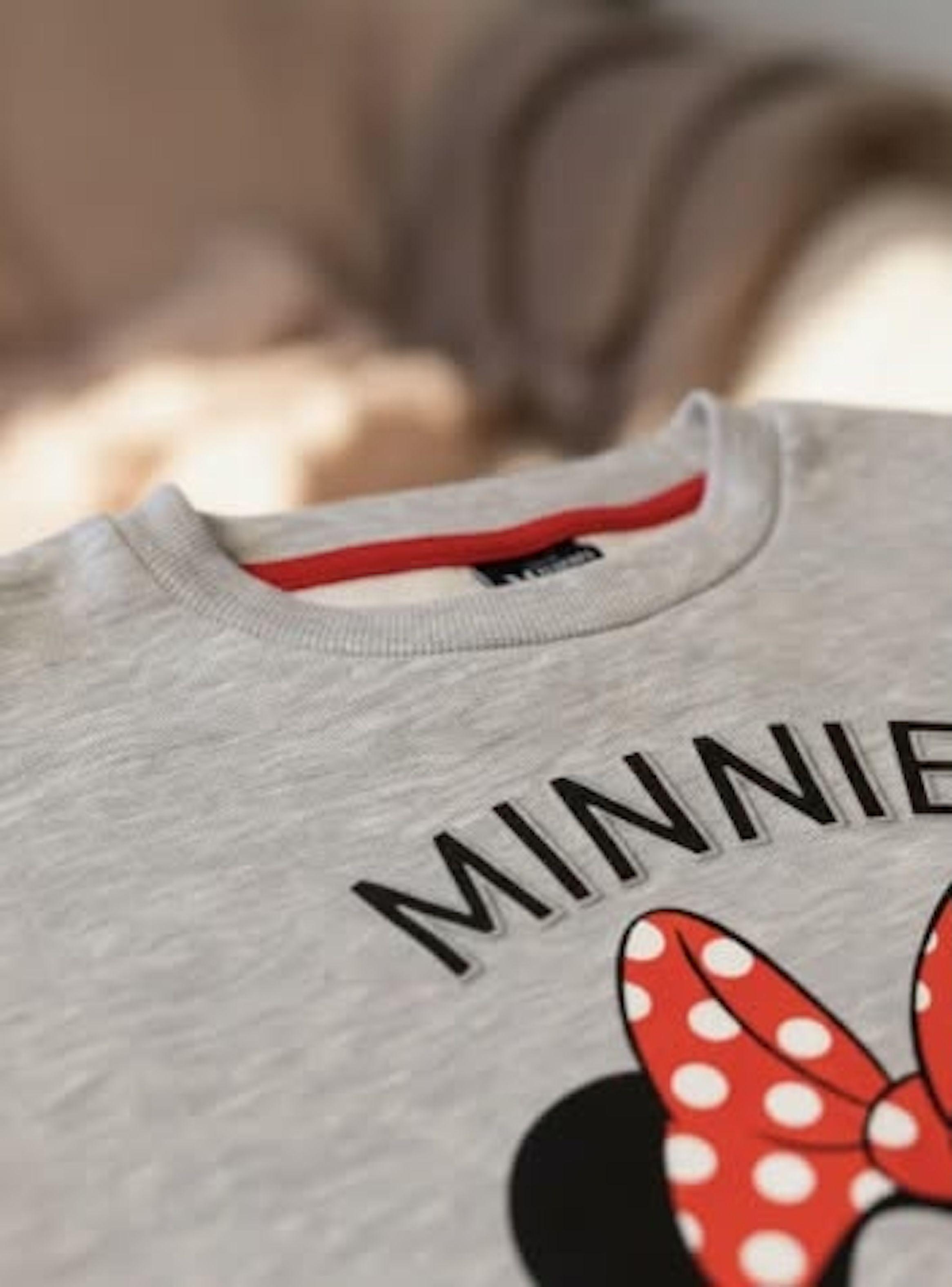 Poleron Minnie Mouse Talla 8 color gris Disney-2
