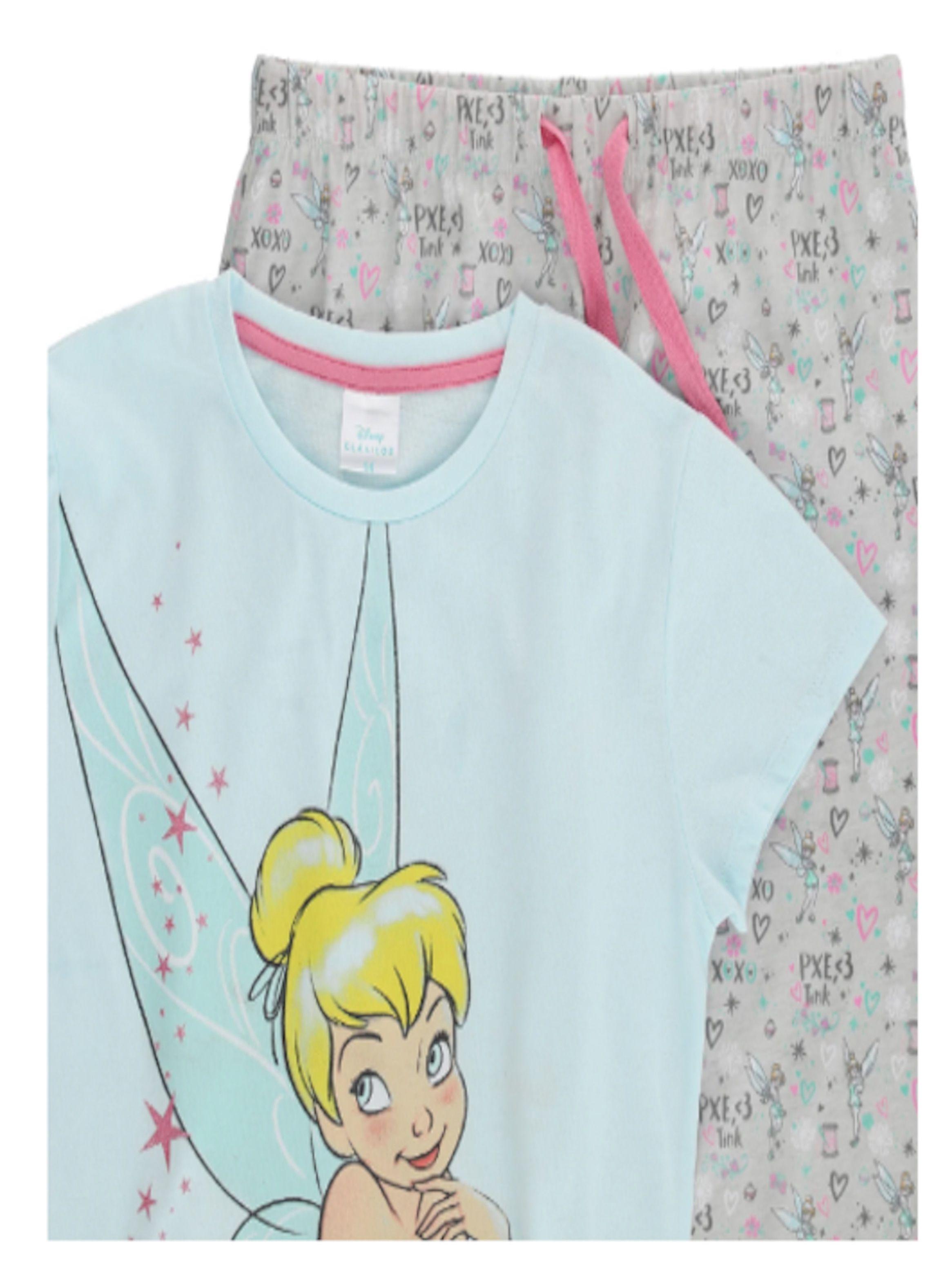 Pijama de niña Talla 14 diseño Tinkerbell-2
