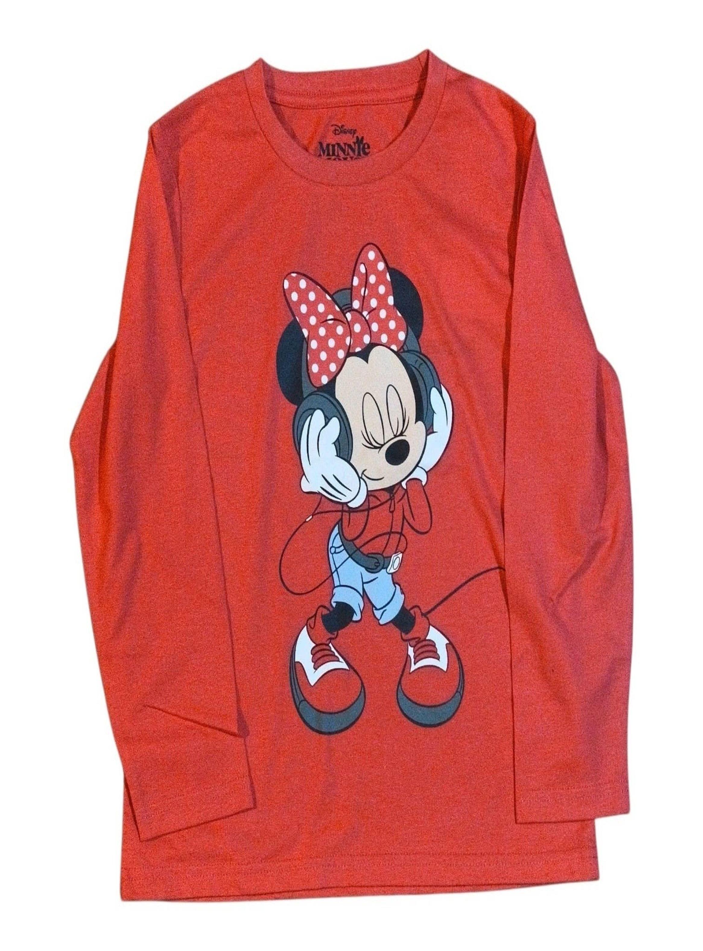 Polera Minnie Mouse Talla 8 manga larga-1