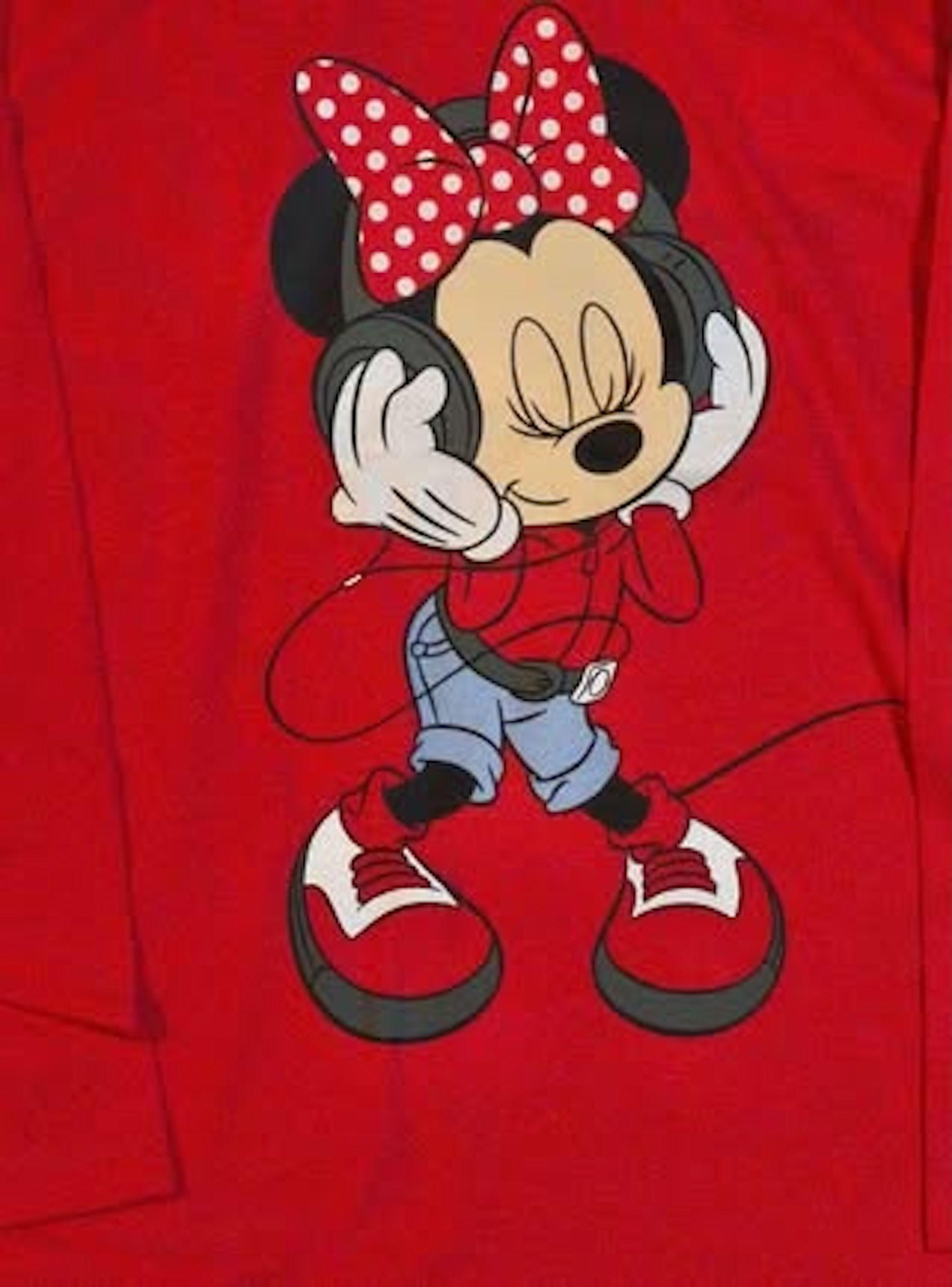 Polera Minnie Mouse Talla 8 manga larga-2