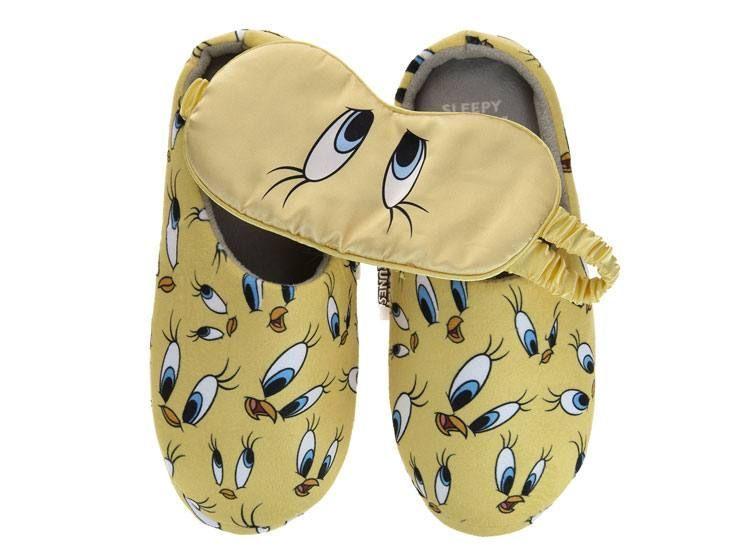 Pantufla y Antifaz Piolin Numero 39/40-0