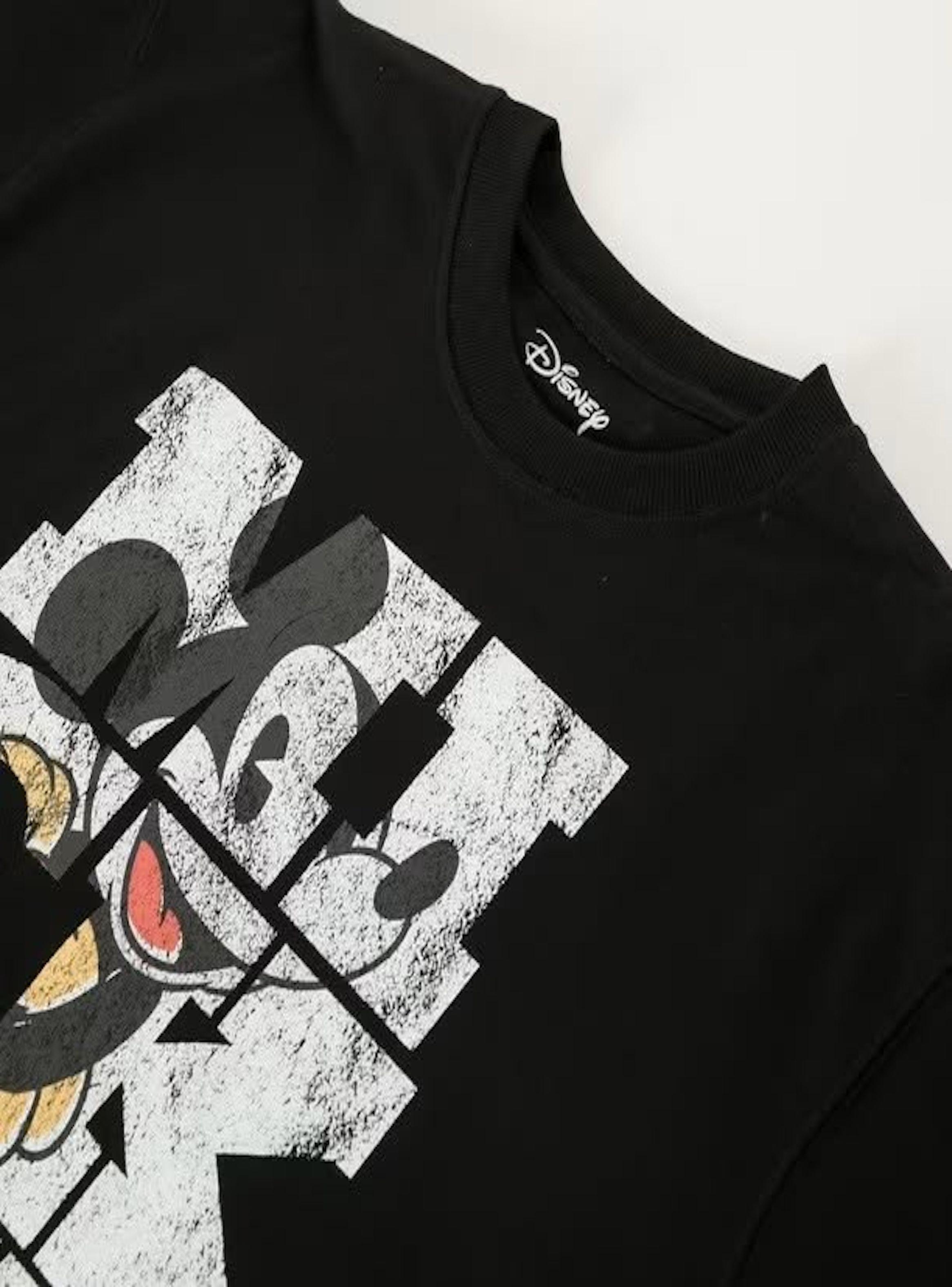 Poleron Mickey Mouse Talla L efecto desgastado Disney-3