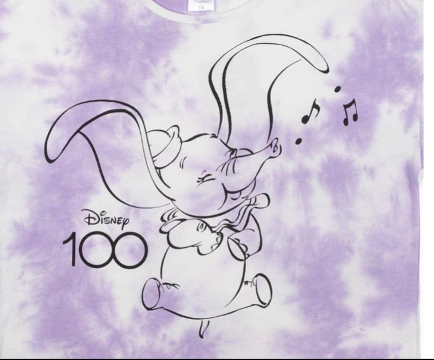 Polera Crop Top Dumbo Talla 14 Disney-2