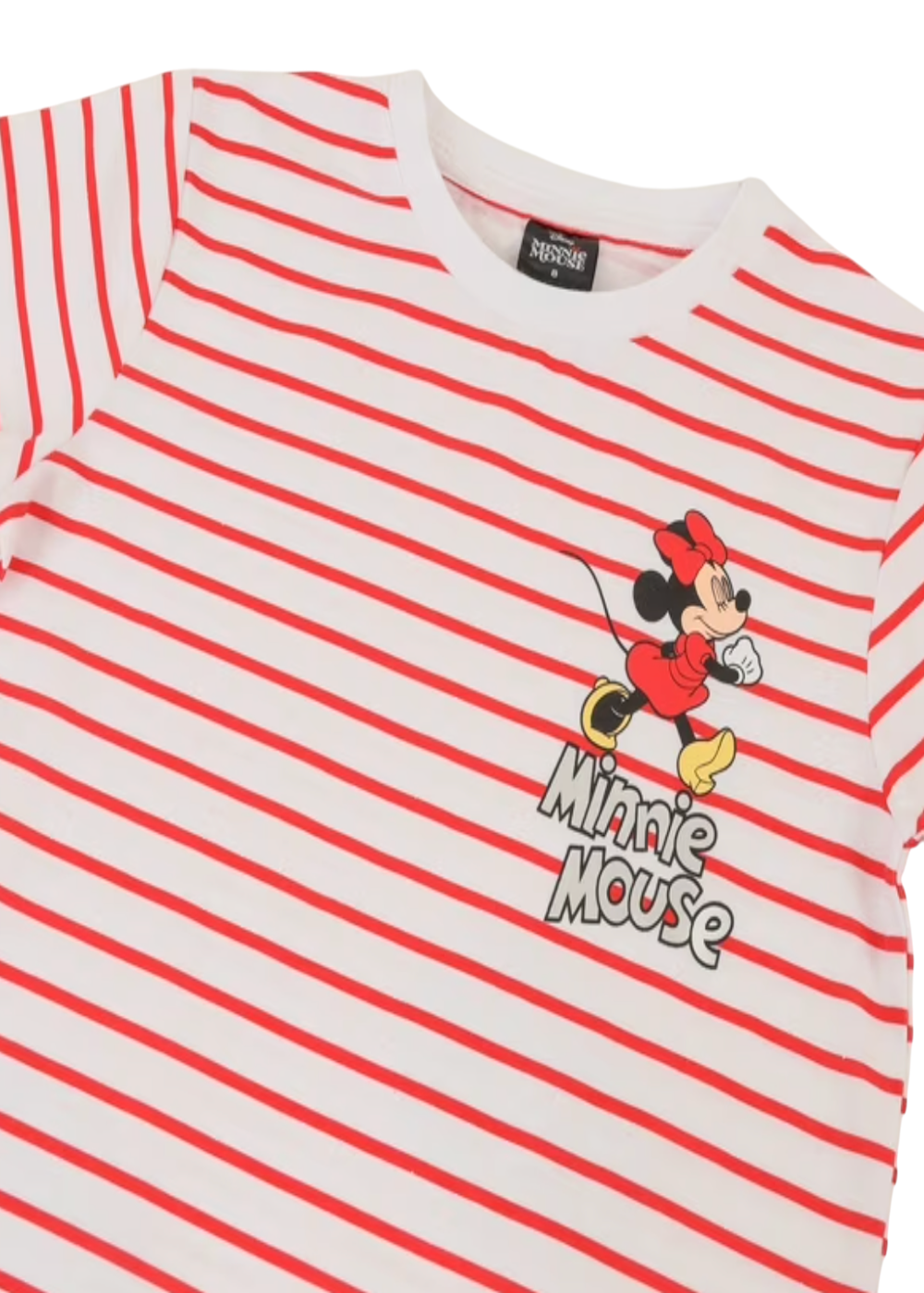 Conjunto para niña Polera y Short Minnie Mouse Talla 8-3