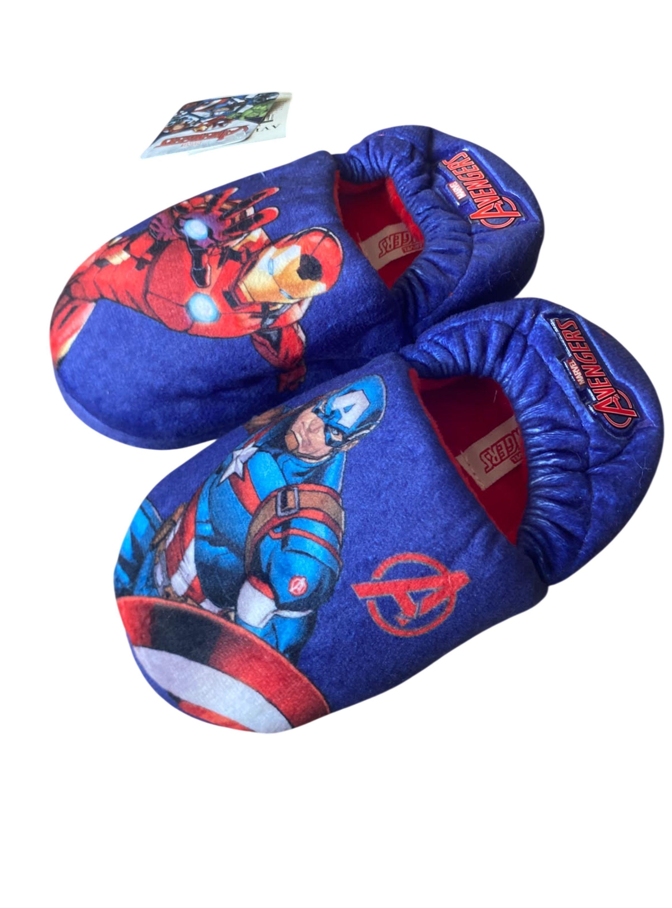 Pantufla Avengers Iron Man Capitan America Numero 27 28-1