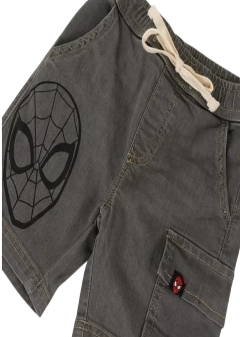 Short Bermuda Spiderman estilo cargo-2