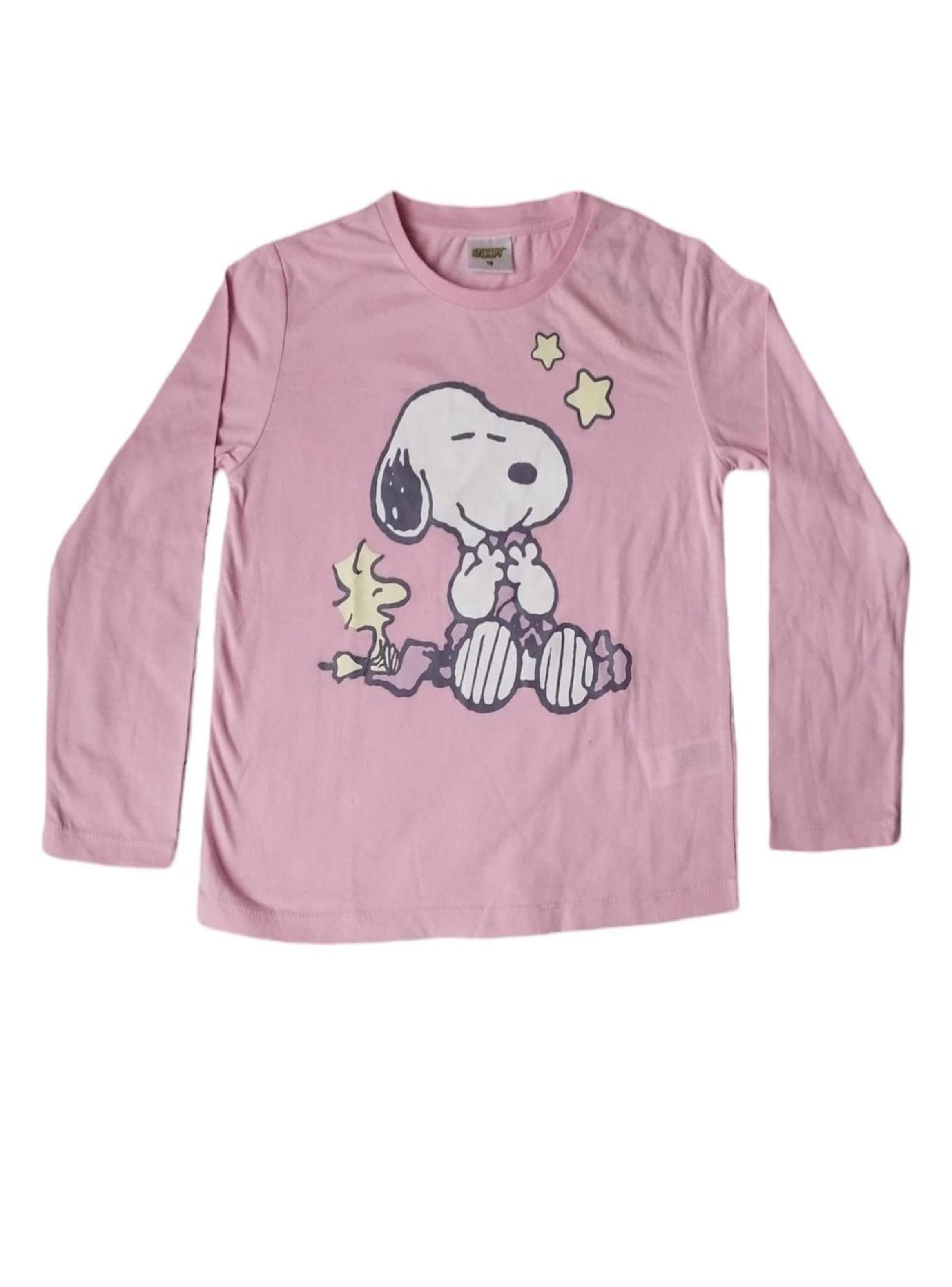 Pijama de niña Talla 10 diseño Snoopy-2