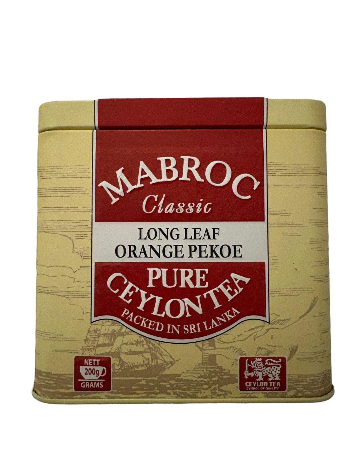 Te En Hojas Mabroc Pure Ceylon Long Leaf Orange Pekoe 200grs-2