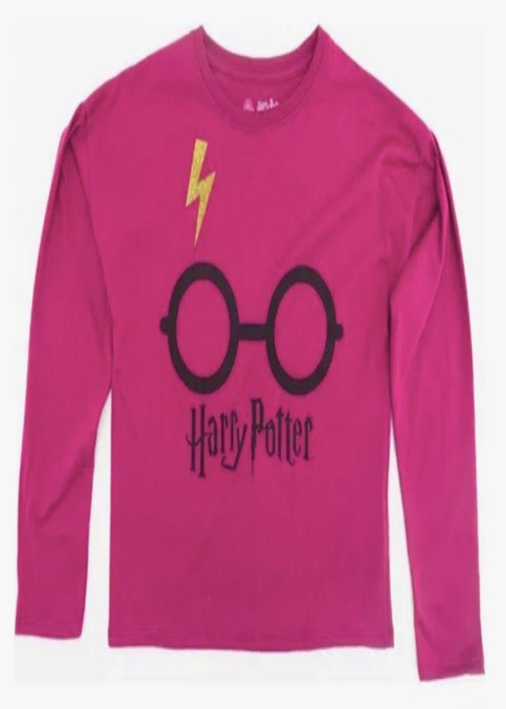 Polera Harry Potter Talla 12 estilo Croptop-0