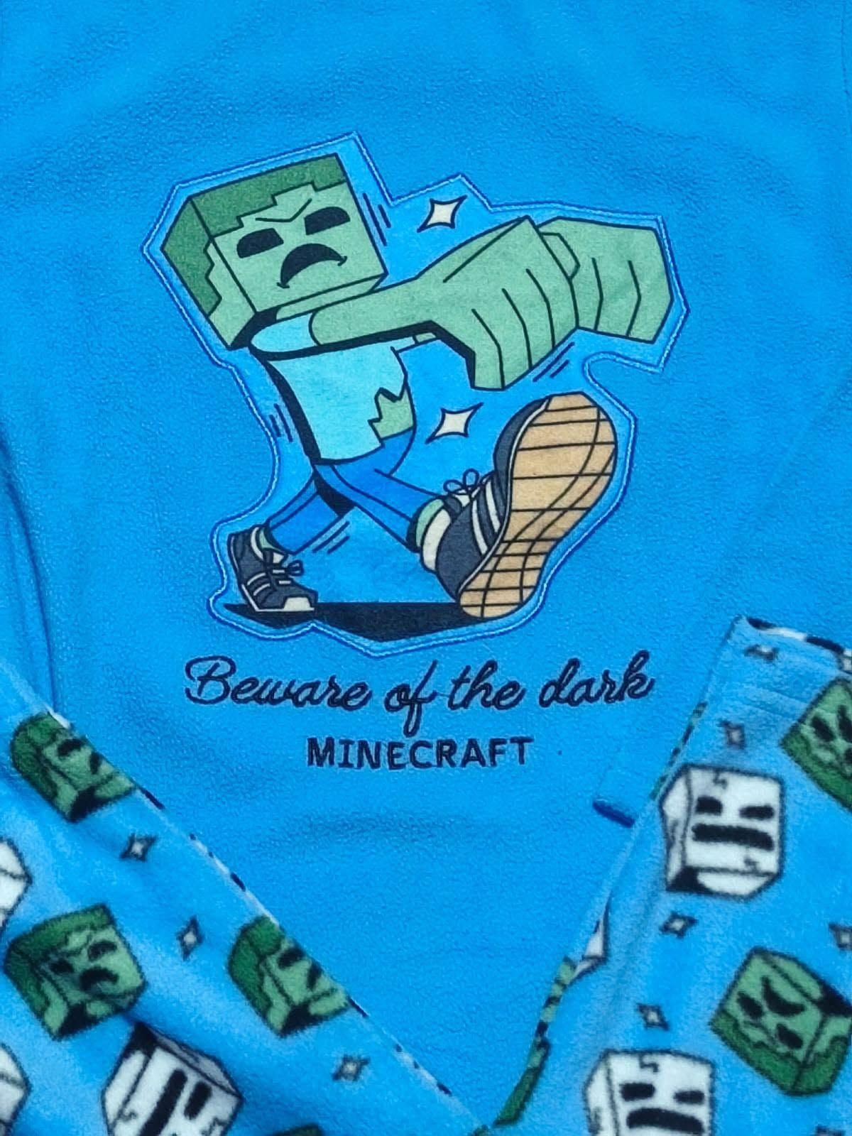 Pijama Minecraft talla 6 micropolar-2