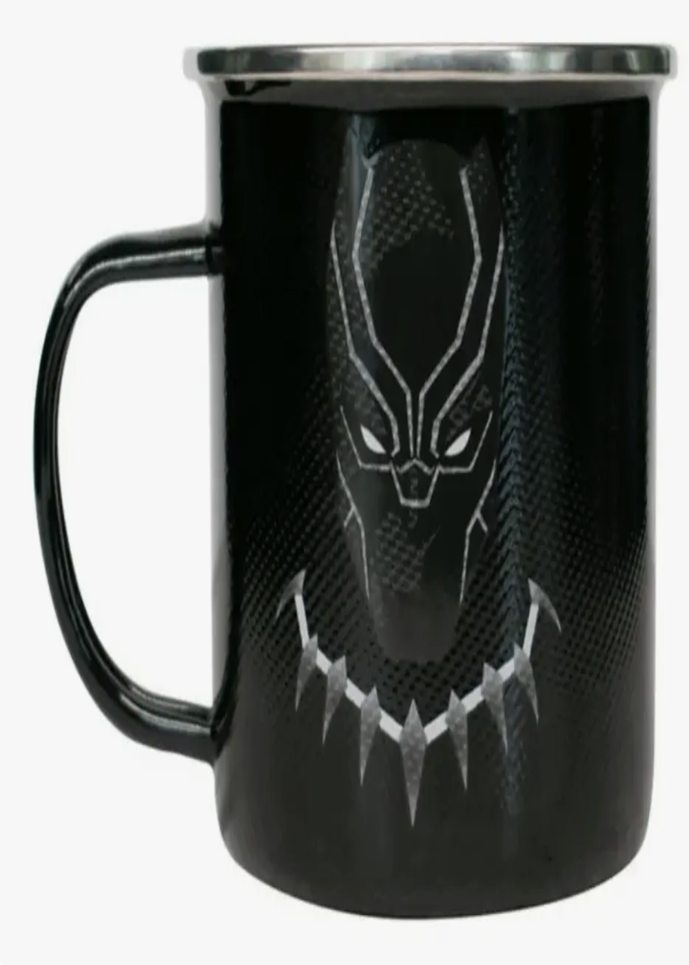 Tazon Metalico Pantera Negra 460ml-0