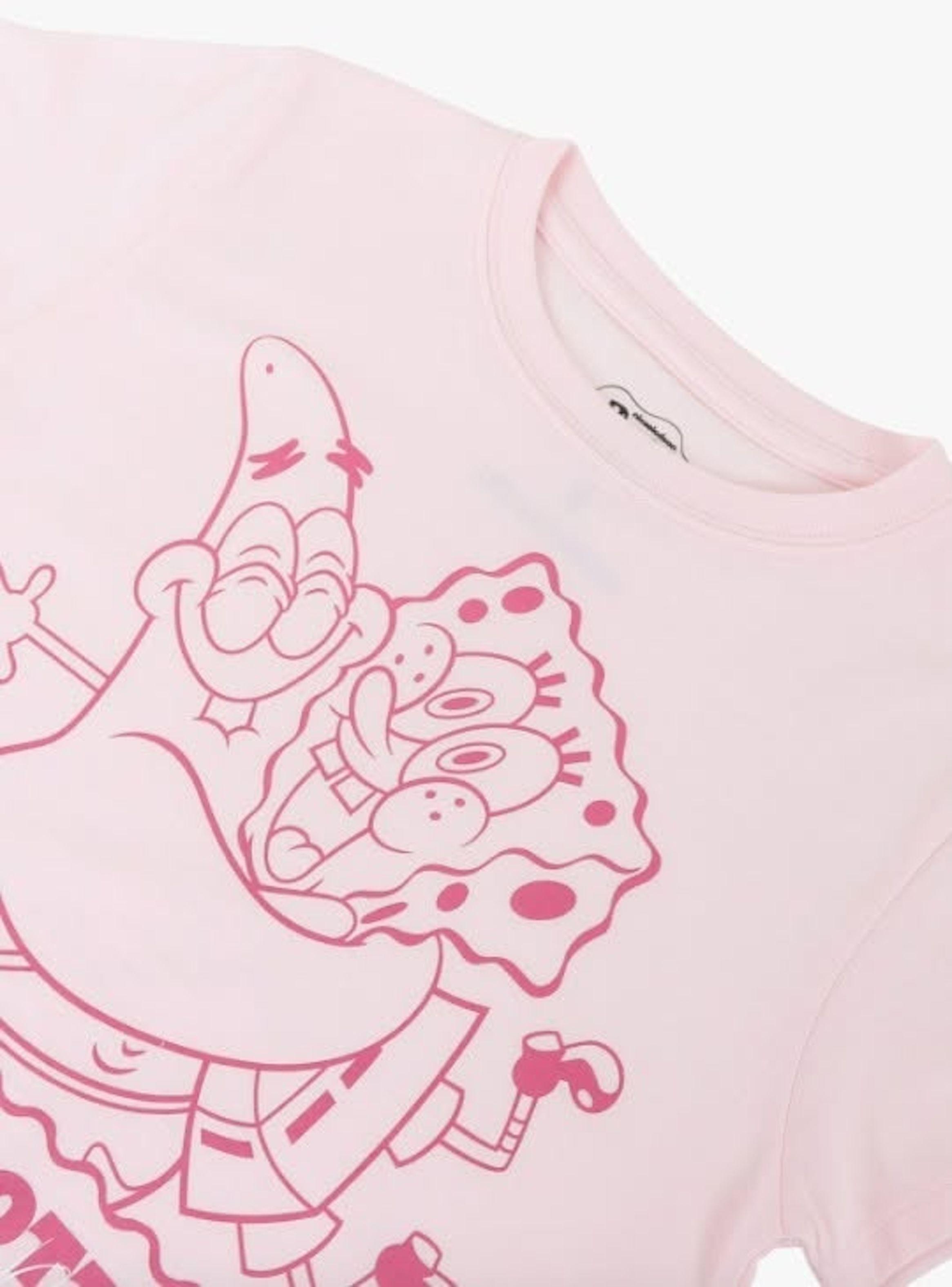Polera Bob Esponja con Patricio Estrella Talla 8-3