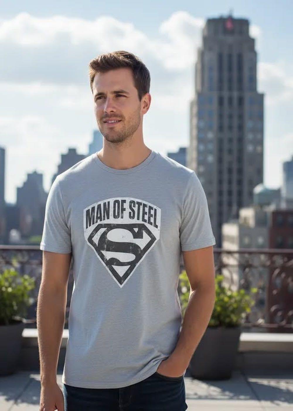 Polera Superman Talla XL-0