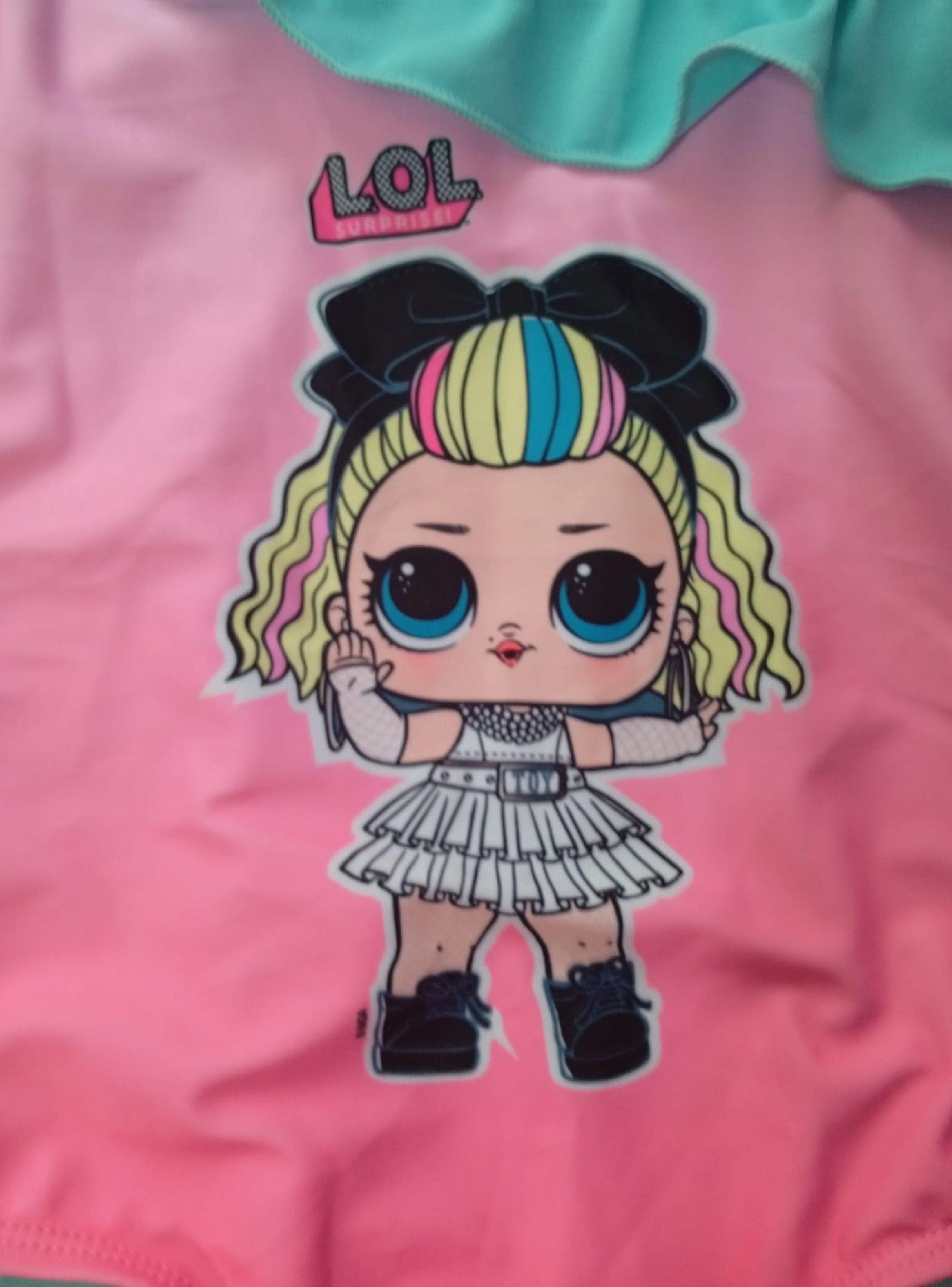 Traje de baño de niña talla 8 diseño LOL-2