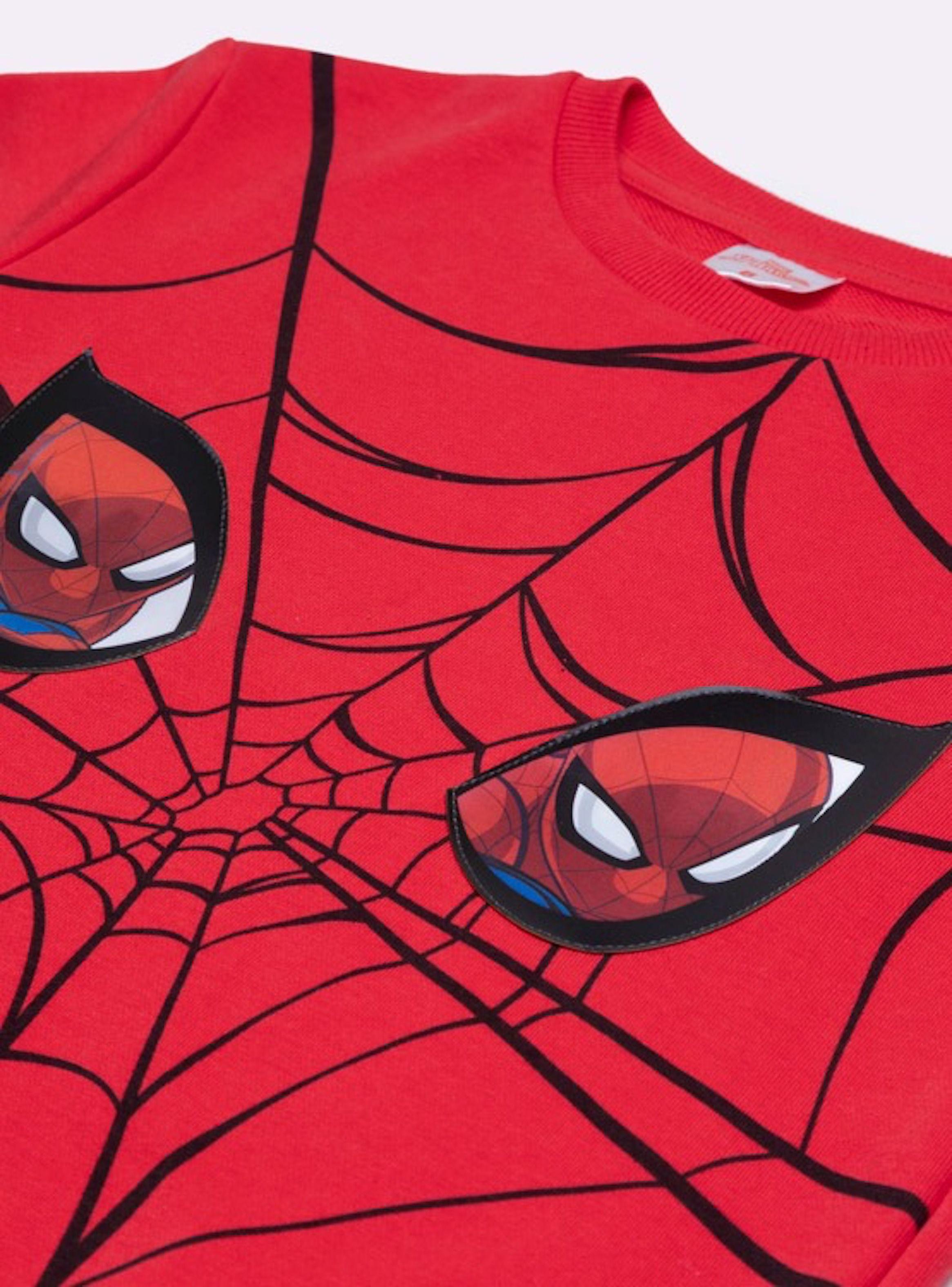 Poleron Niño diseño Spiderman Holograma talla 8-2