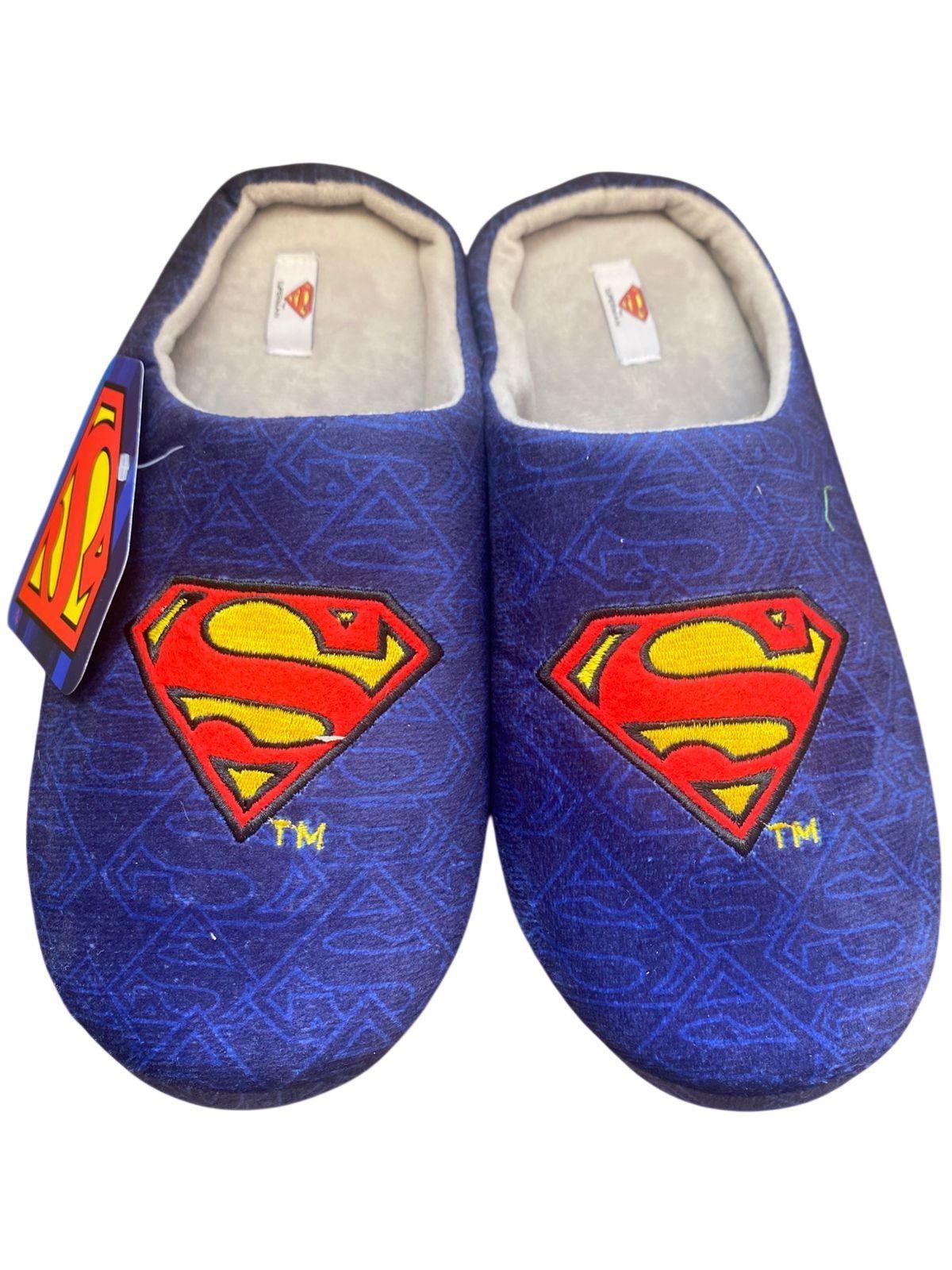 Pantufla Superman Numero 41 42 mide 27cms-0
