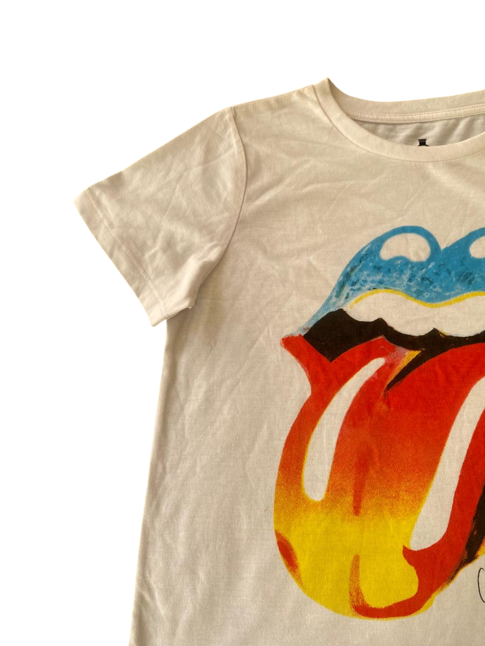 Polera de mujer talla S diseño Rolling Stones-3