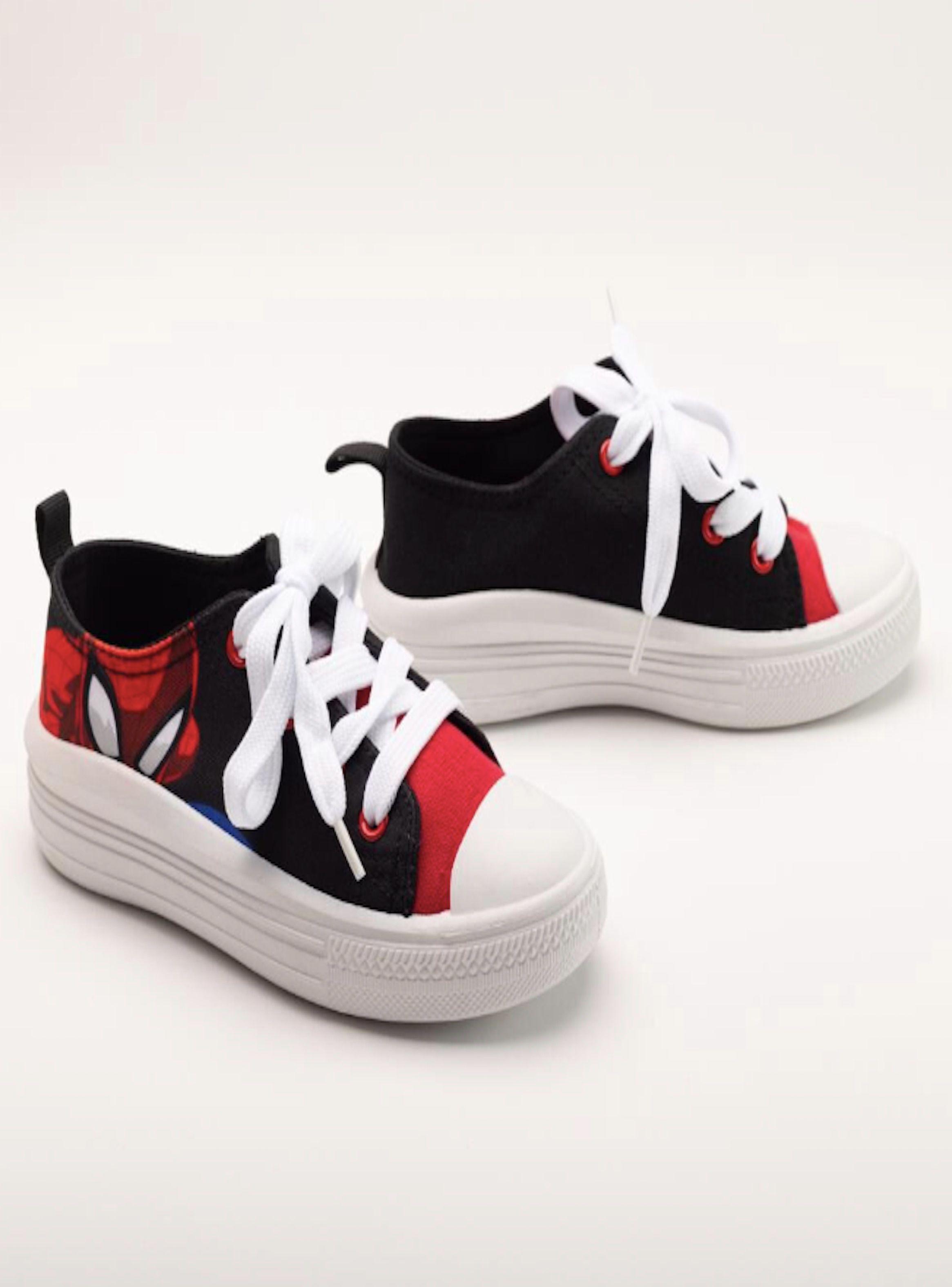 Zapatilla de niño numero 28 diseño Spiderman Marvel-3