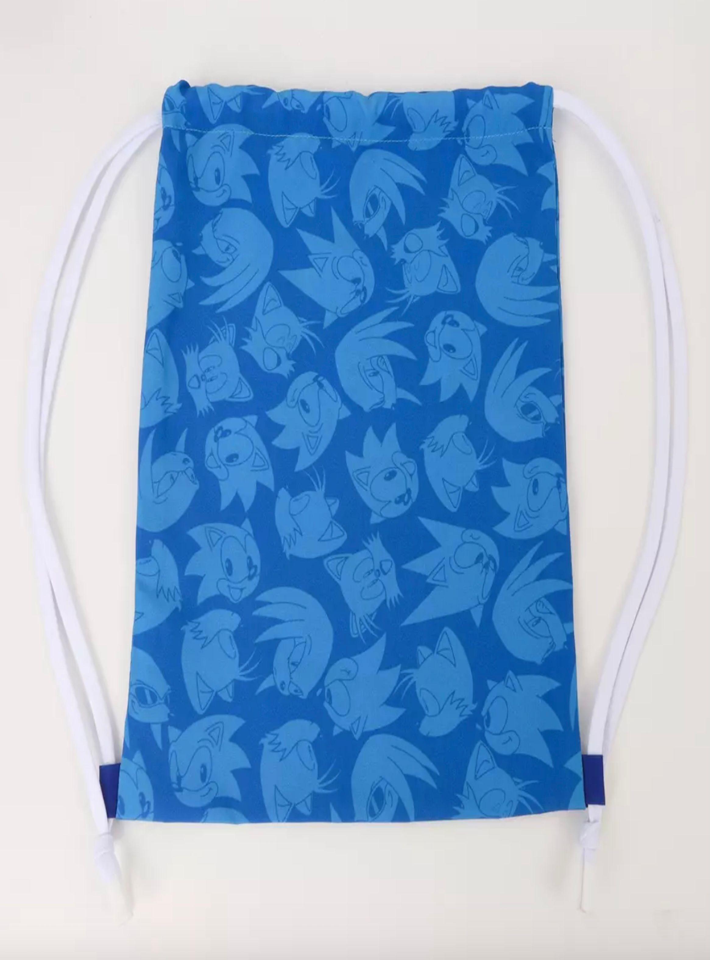Short de bano Sonic con morral-5