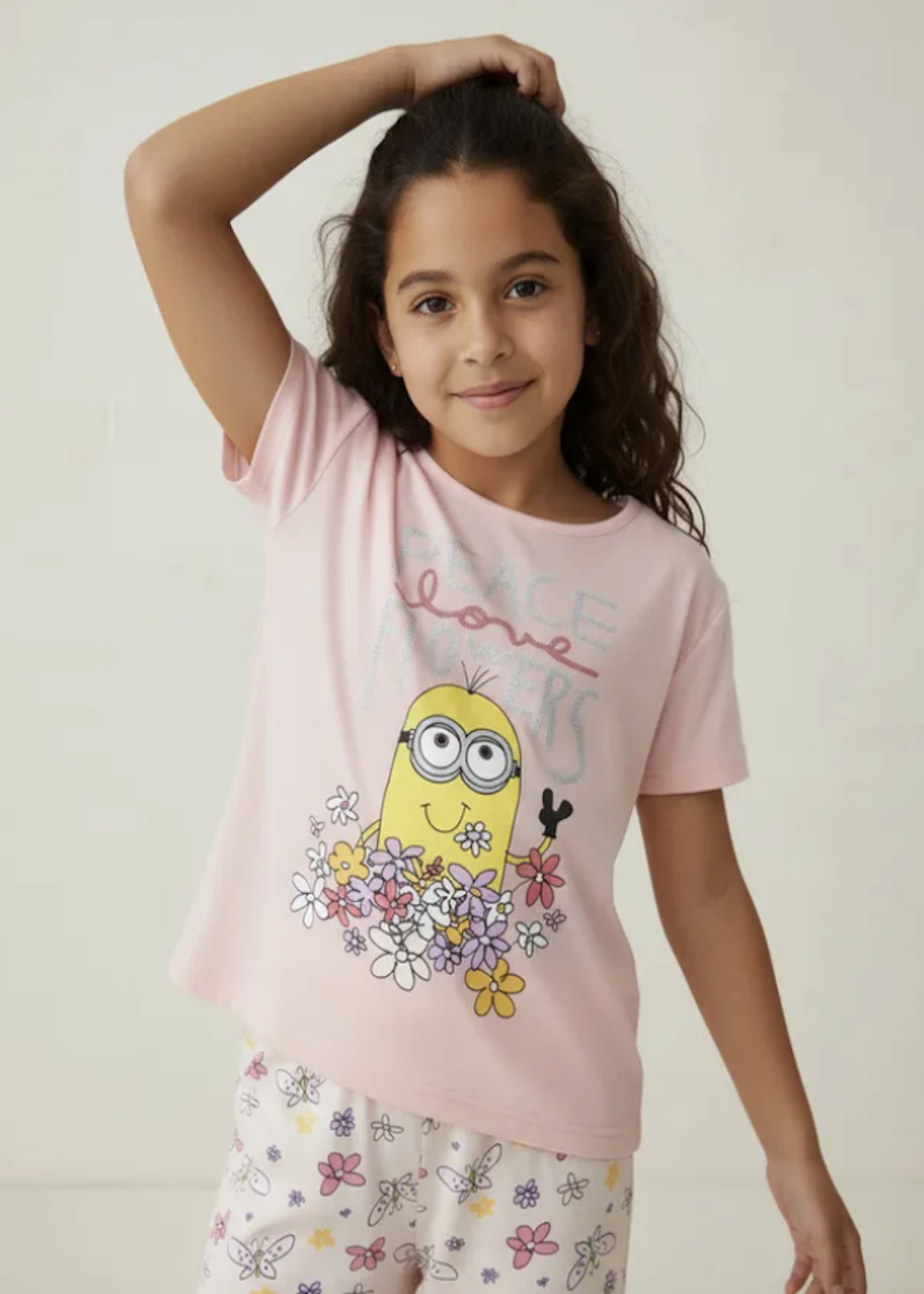 Pijama Minions Talla 6 para nina-0