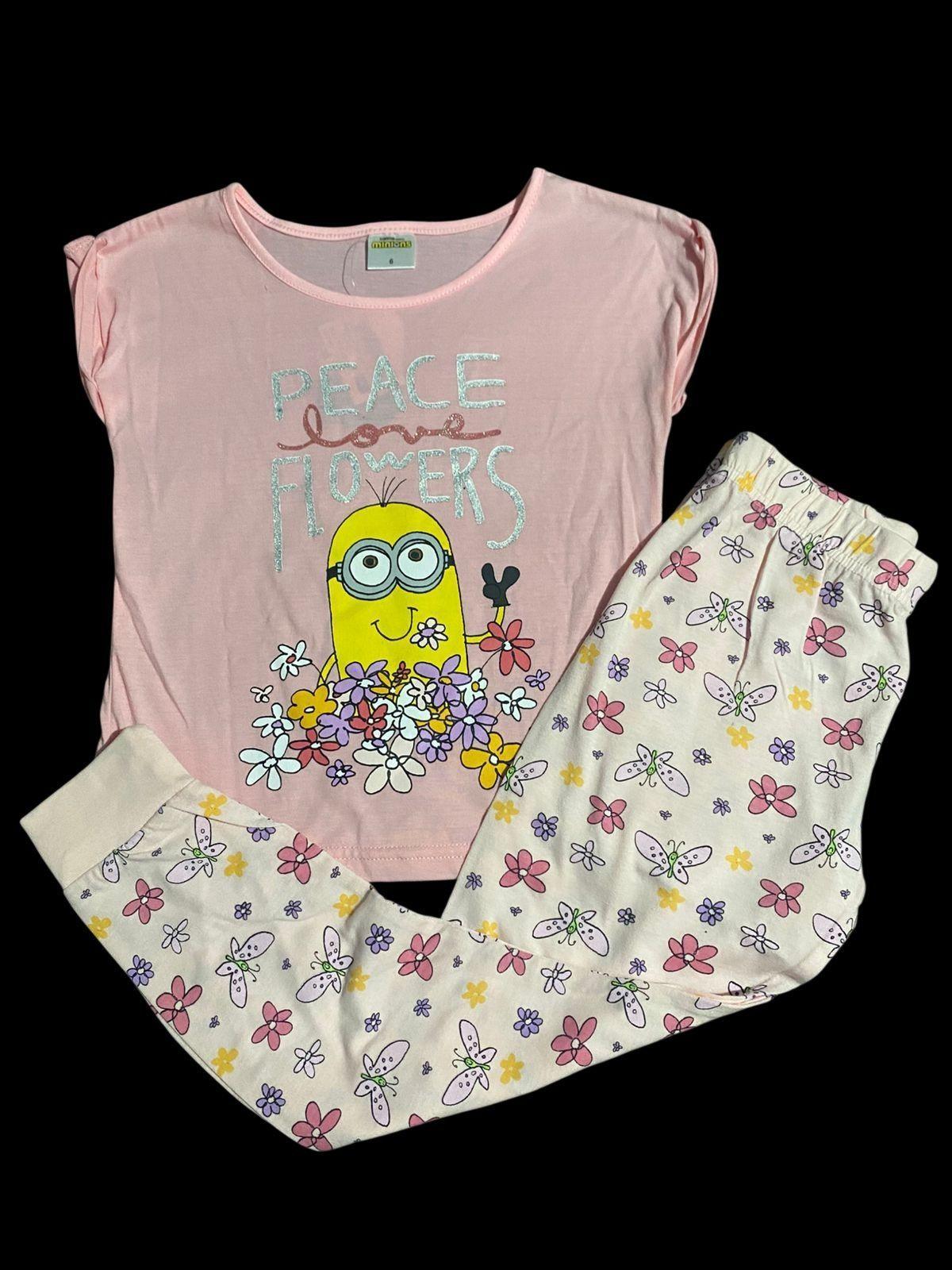 Pijama Minions Talla 6 para nina-1