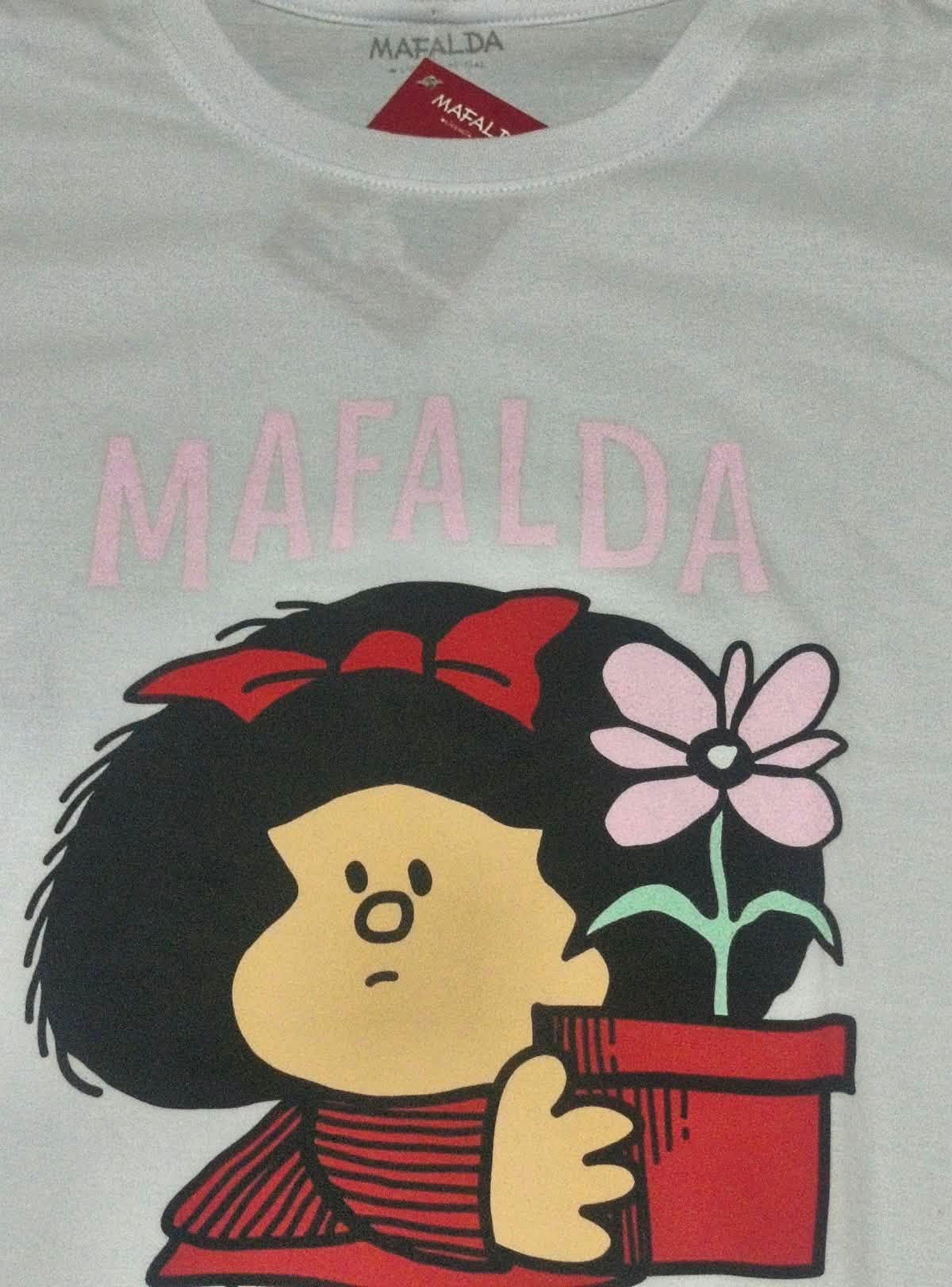 Polera Mafalda Talla S 100 algodon-2
