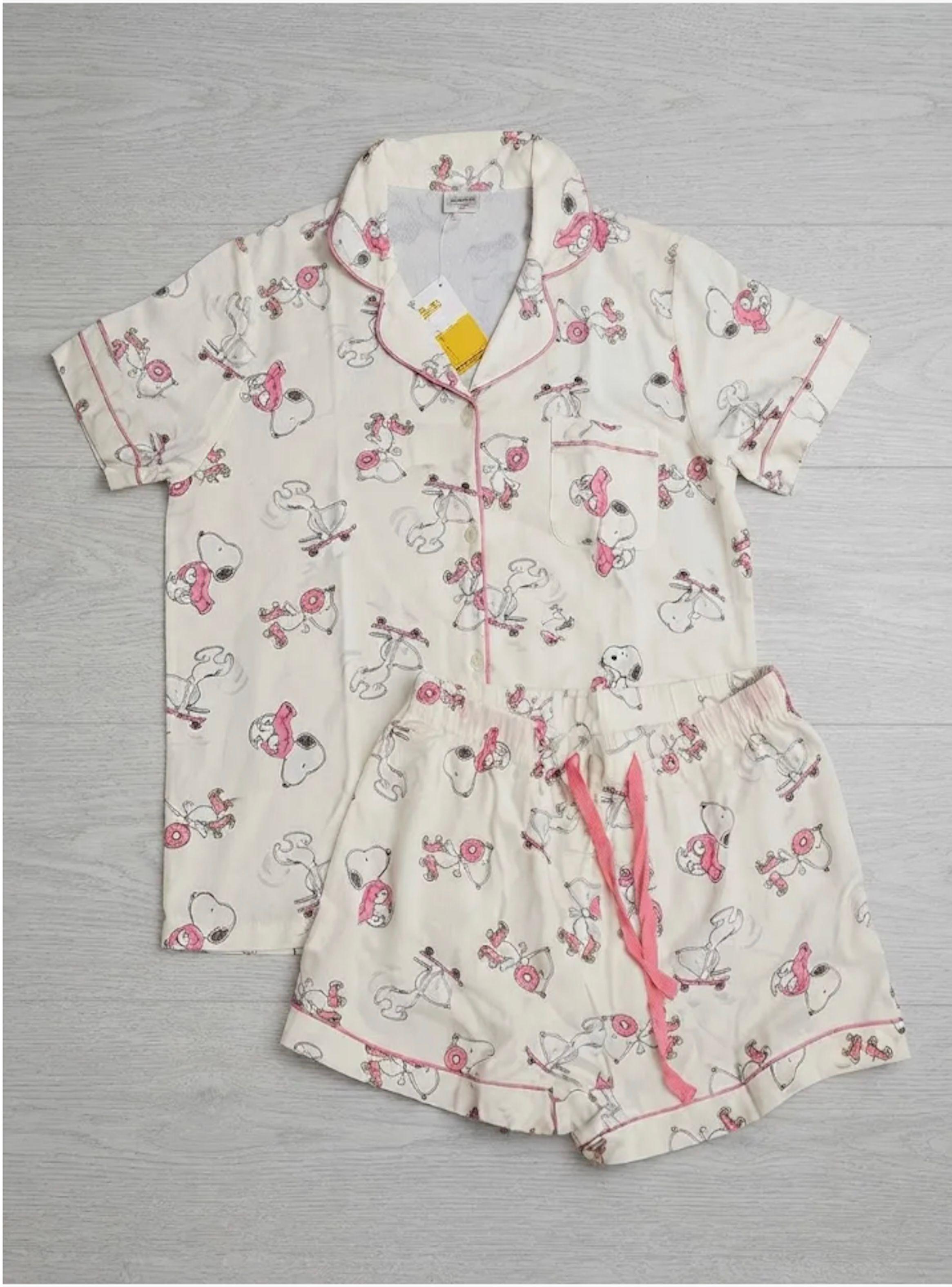 Pijama Snoopy Viscosa tallas adulto-2