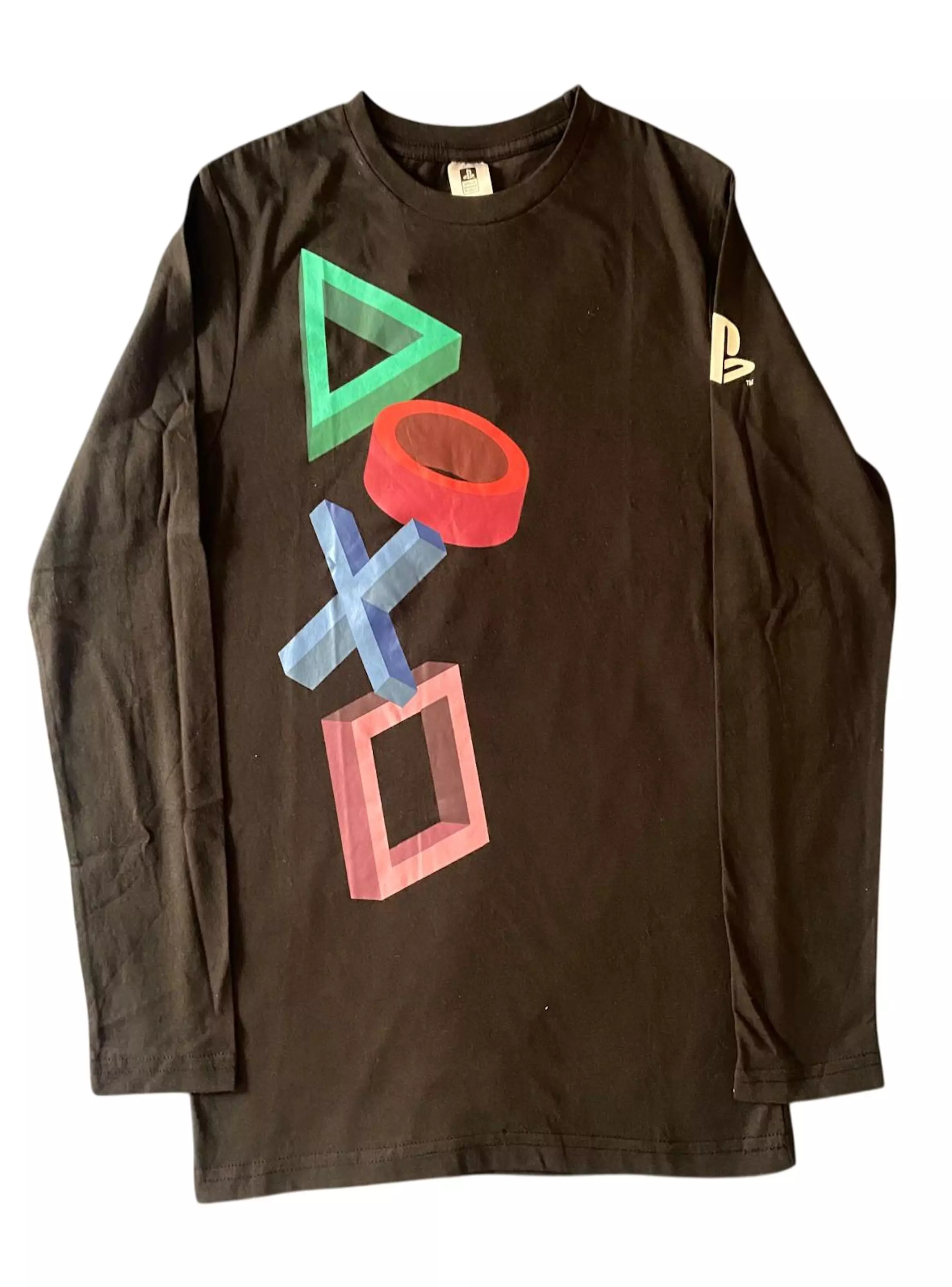 Polera manga larga de niño talla 14 diseño Playstation-0