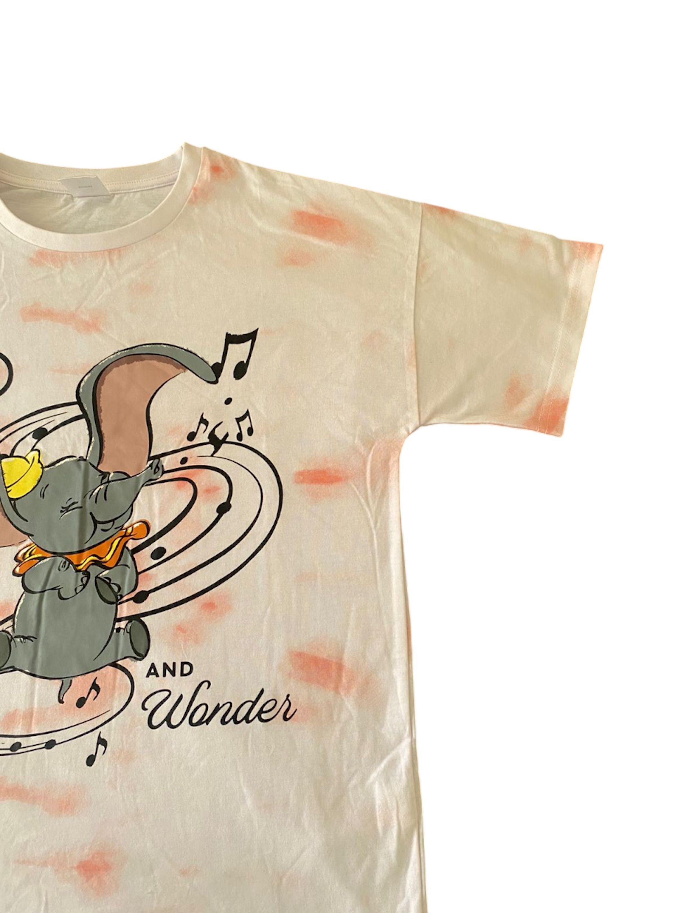 Polera Dumbo Disney talla 14 crop top over size-3