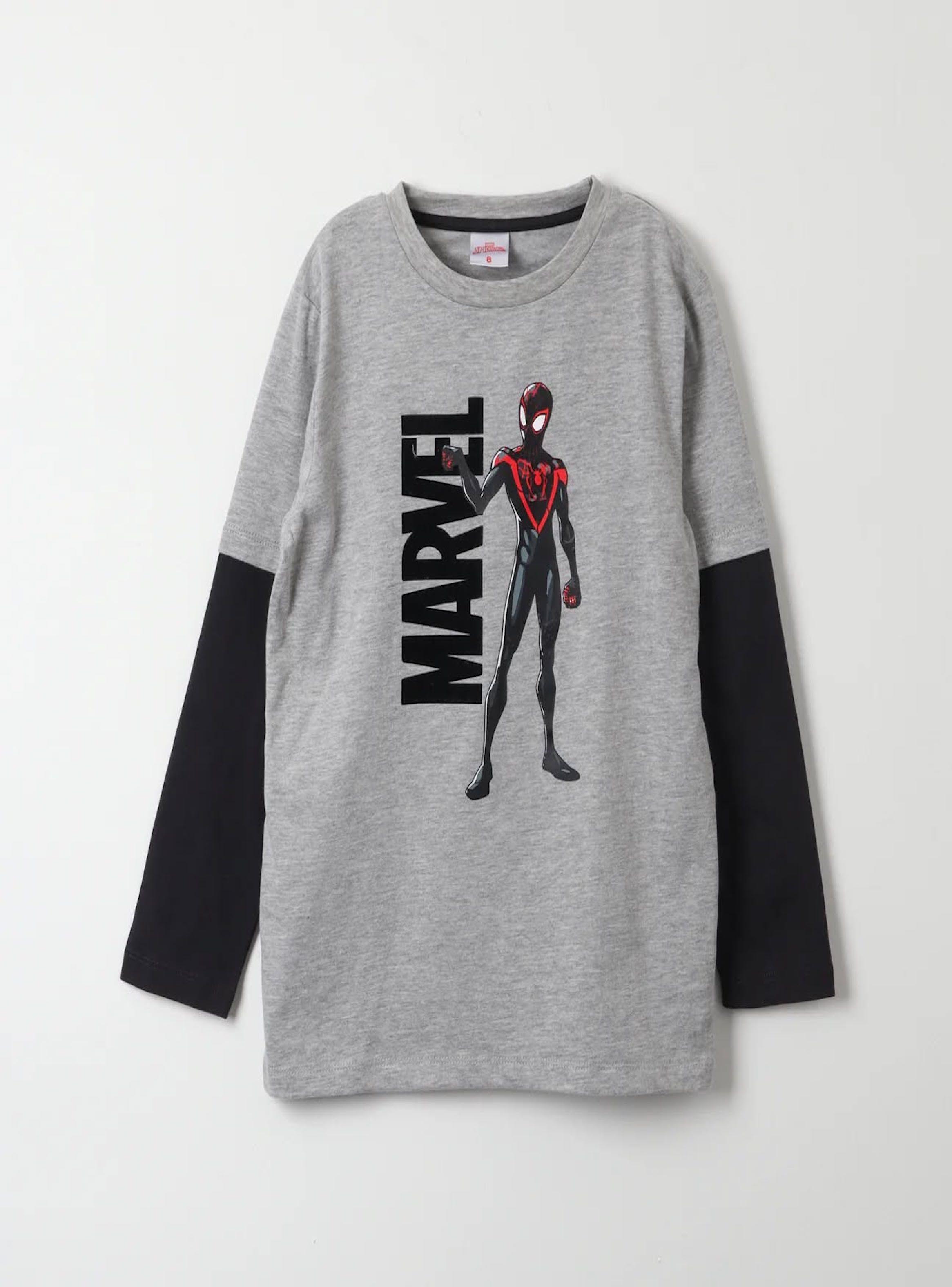Polera de niño Manga Larga Talla 8 Spiderman-0